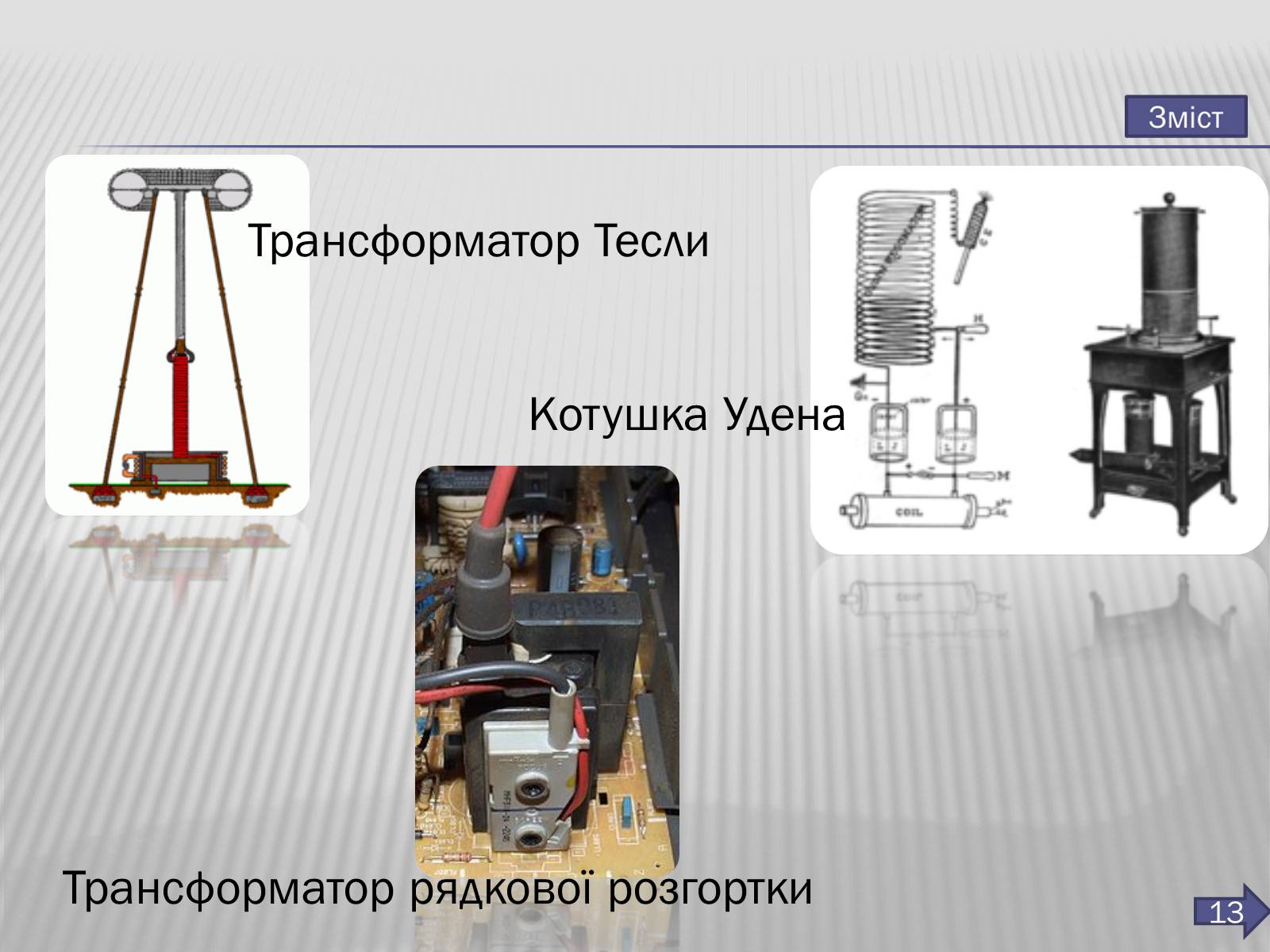 Презентація на тему «Трансформатор» (варіант 3) - Слайд #14 Презентація на тему «Трансформатор» (варіант 3) - Слайд #14