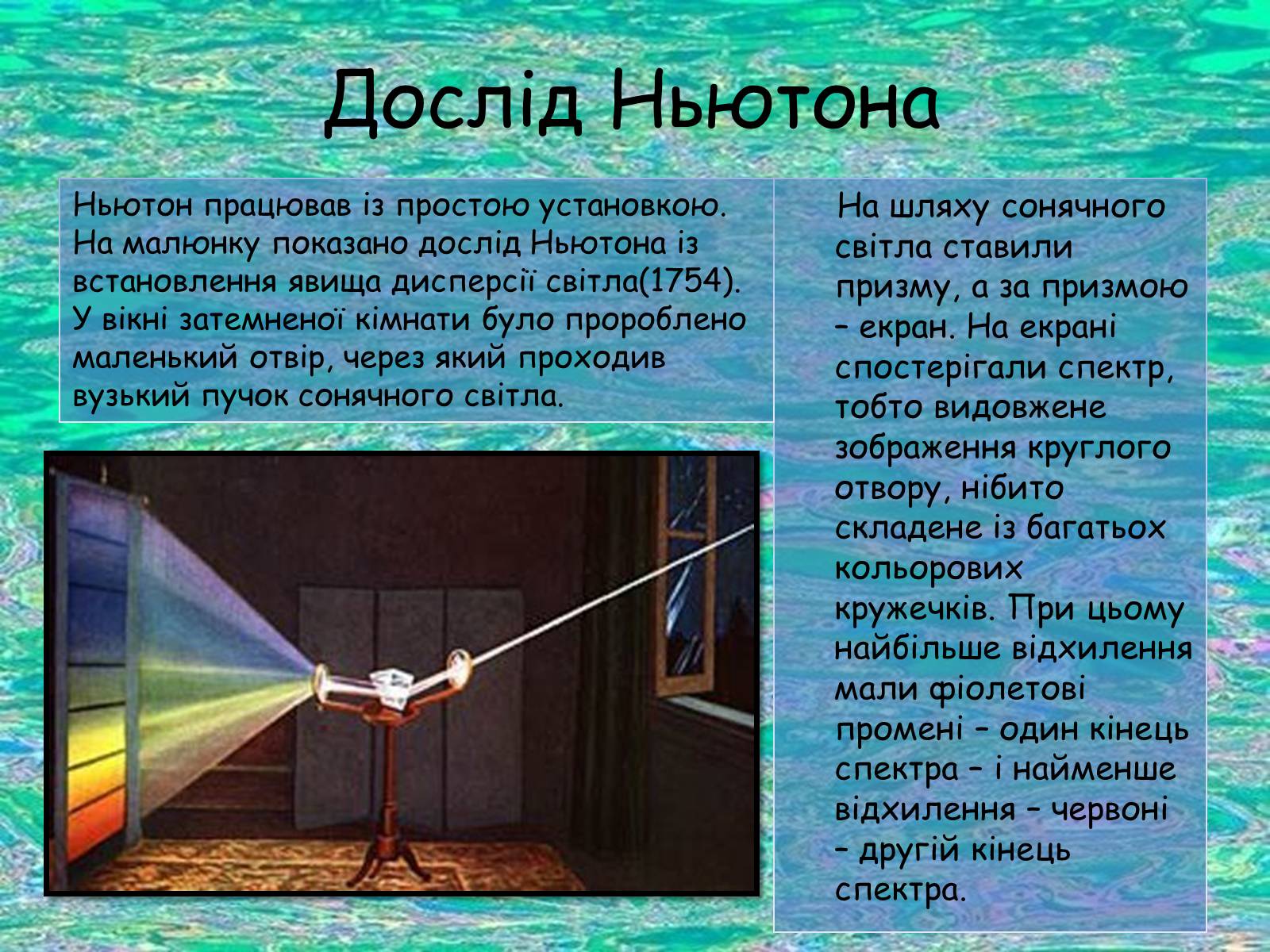 Презентація на тему «Дисперсія світла» (варіант 1) - Слайд #5 Презентація на тему «Дисперсія світла» (варіант 1) - Слайд #5