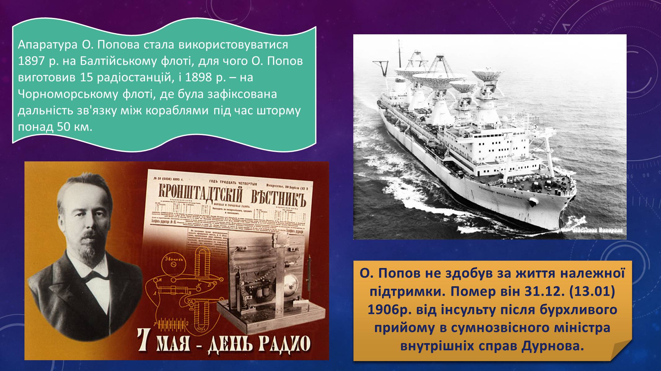 Презентація на тему «Радіо» (варіант 1) - Слайд #6 Презентація на тему «Радіо» (варіант 1) - Слайд #6