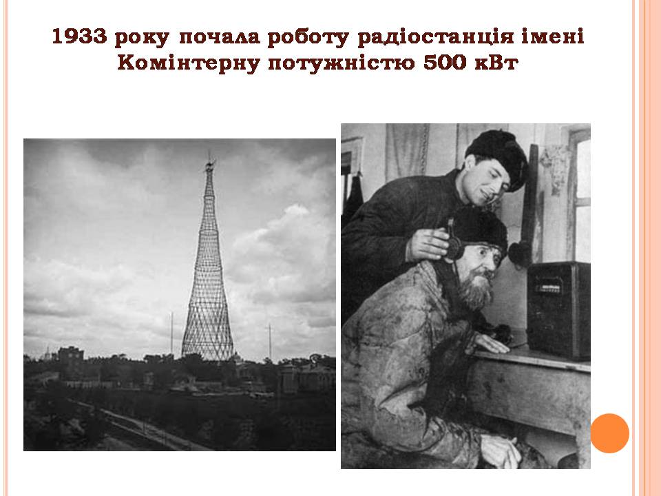 Презентація на тему «Історія виникнення радіо» (варіант 2) - Слайд #22 Презентація на тему «Історія виникнення радіо» (варіант 2) - Слайд #22