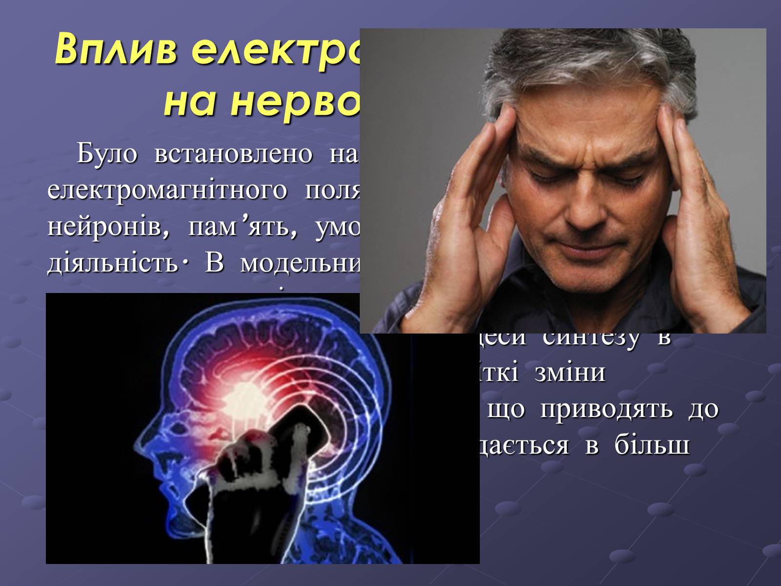 Презентація на тему «Вплив електромагнітного поля на живі організми» (варіант 2) - Слайд #5 Презентація на тему «Вплив електромагнітного поля на живі організми» (варіант 2) - Слайд #5
