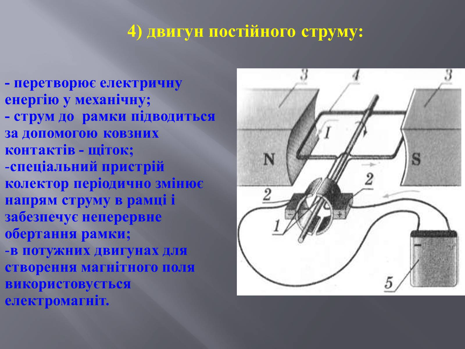 Презентація на тему «Дія магнітного поля на провідник зі струмом» - Слайд #12 Презентація на тему «Дія магнітного поля на провідник зі струмом» - Слайд #12