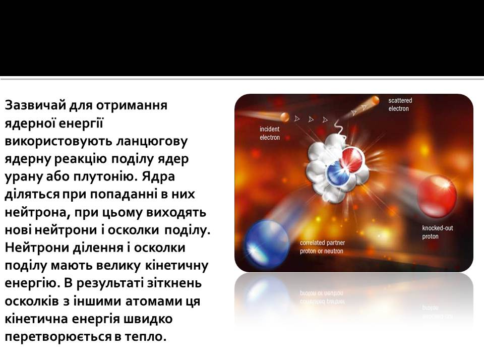 Презентація на тему «Ядерна енергетика» (варіант 9) - Слайд #4 Презентація на тему «Ядерна енергетика» (варіант 9) - Слайд #4