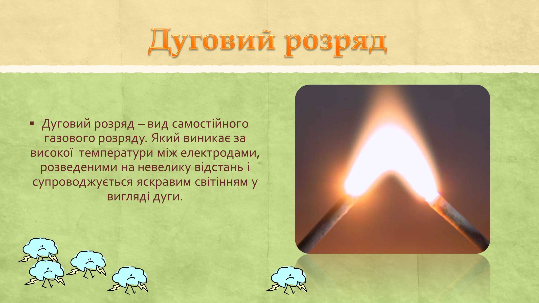 Презентація на тему «Електричний струм у газах та його використання» - Слайд #10 Презентація на тему «Електричний струм у газах та його використання» - Слайд #10