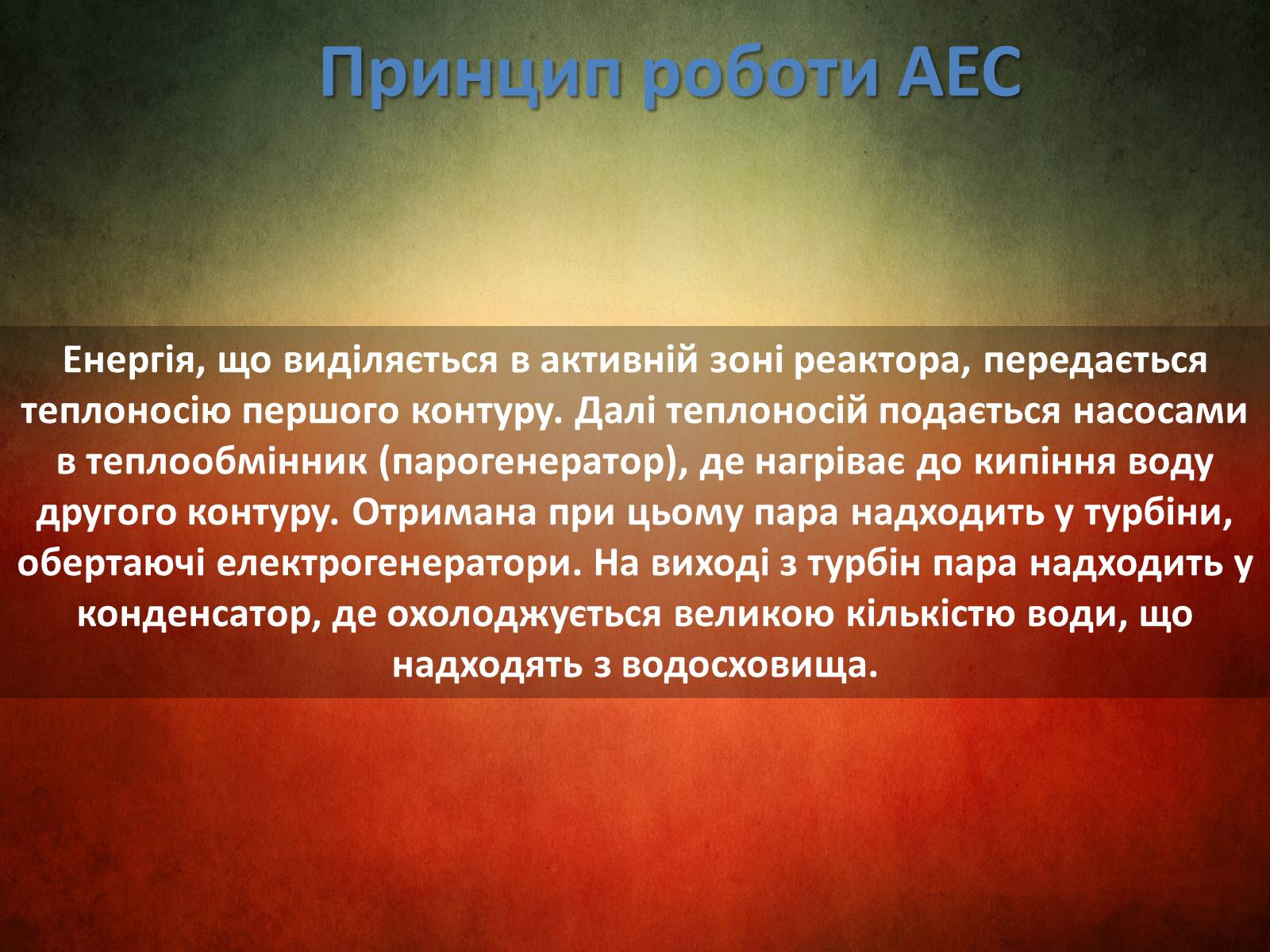 Презентація на тему «Атомна електростанція» - Слайд #4 Презентація на тему «Атомна електростанція» - Слайд #4