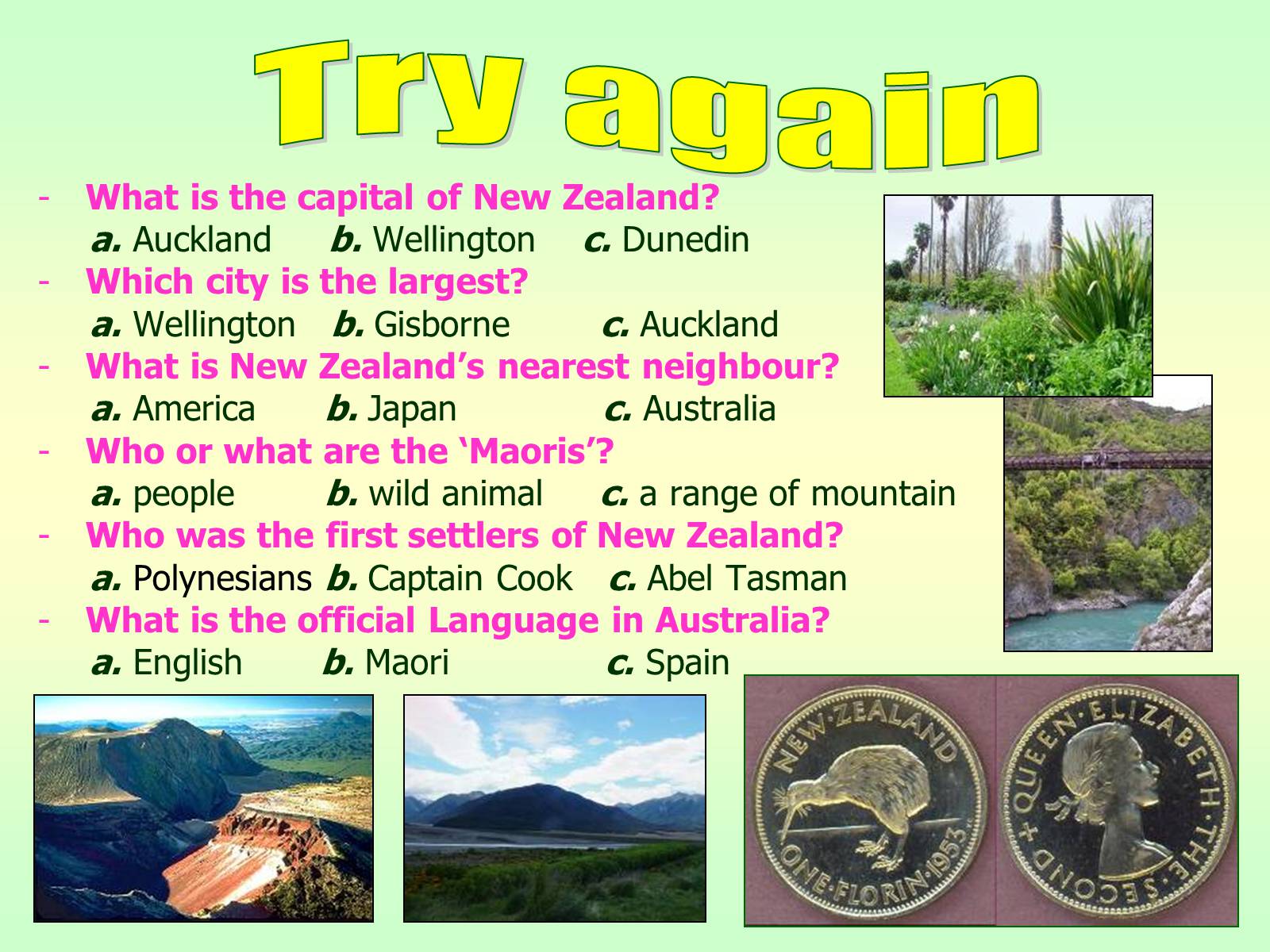 Презентація на тему «New Zealand» (варіант 2) - Слайд #33 Презентація на тему «New Zealand» (варіант 2) - Слайд #33