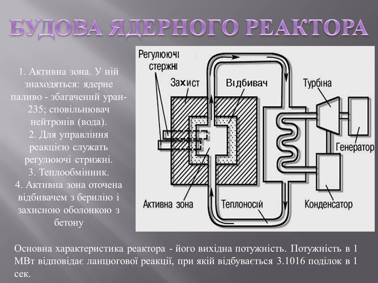 Презентація на тему «Будова ядерного реактора» - Слайд #9