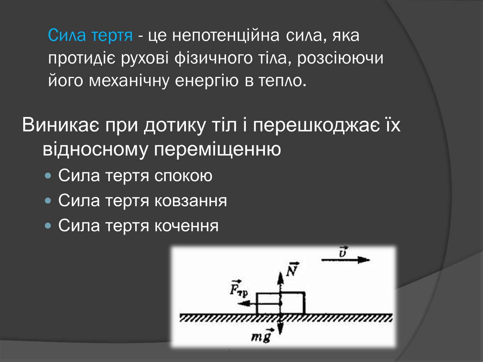 Презентація на тему «Сила тертя» (варіант 3) - Слайд #2