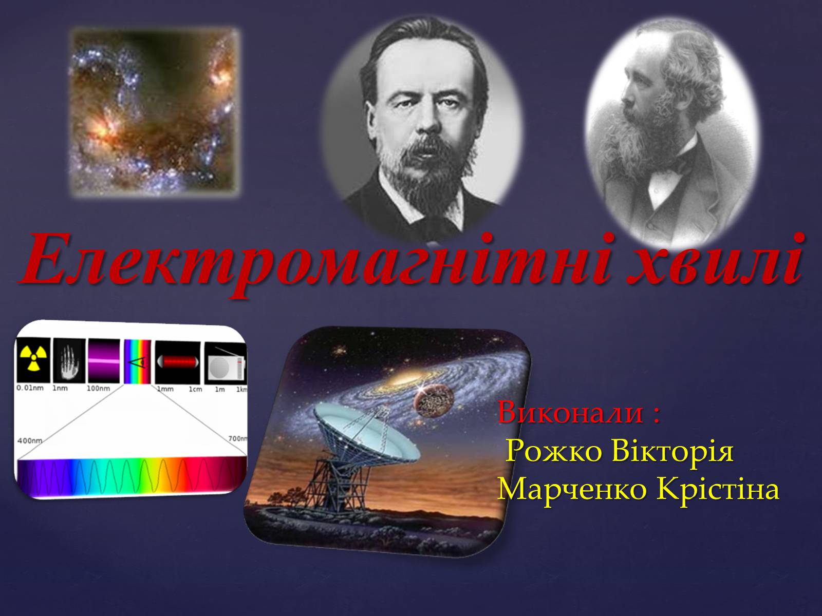 Презентація на тему «Електромагнітні хвилі» (варіант 4) - Слайд #1 Презентація на тему «Електромагнітні хвилі» (варіант 4) - Слайд #1