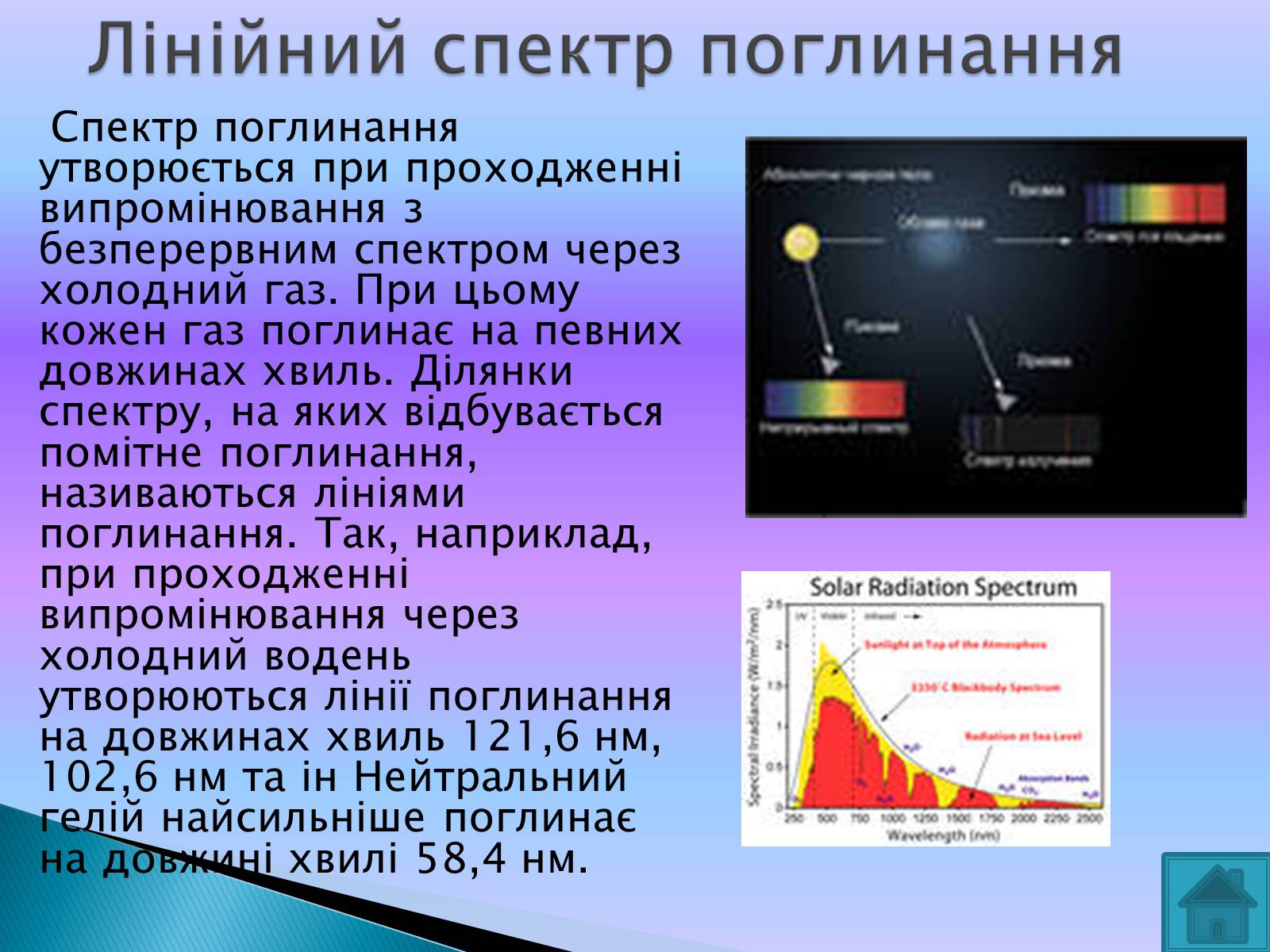 Презентація на тему «Випромінювання небесних світил» (варіант 2) - Слайд #10 Презентація на тему «Випромінювання небесних світил» (варіант 2) - Слайд #10