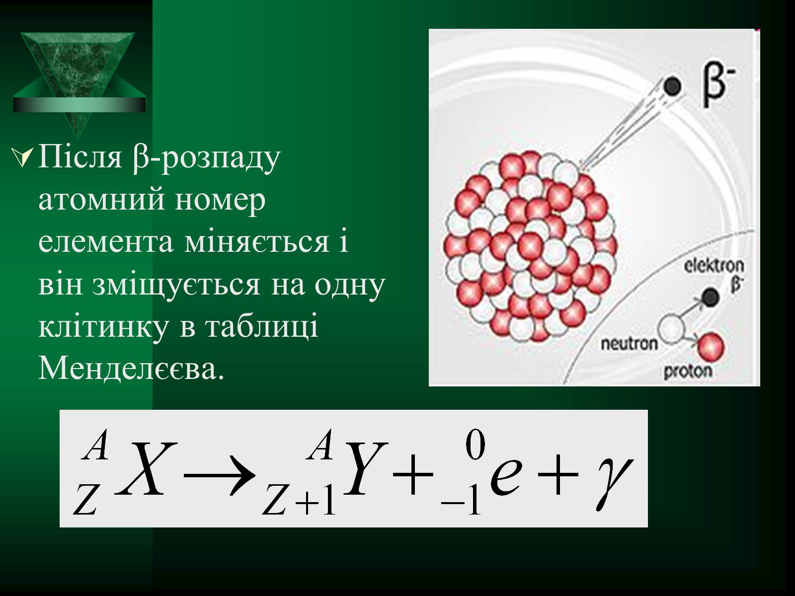 Презентація на тему «Радіоактивність» (варіант 5) - Слайд #16 Презентація на тему «Радіоактивність» (варіант 5) - Слайд #16
