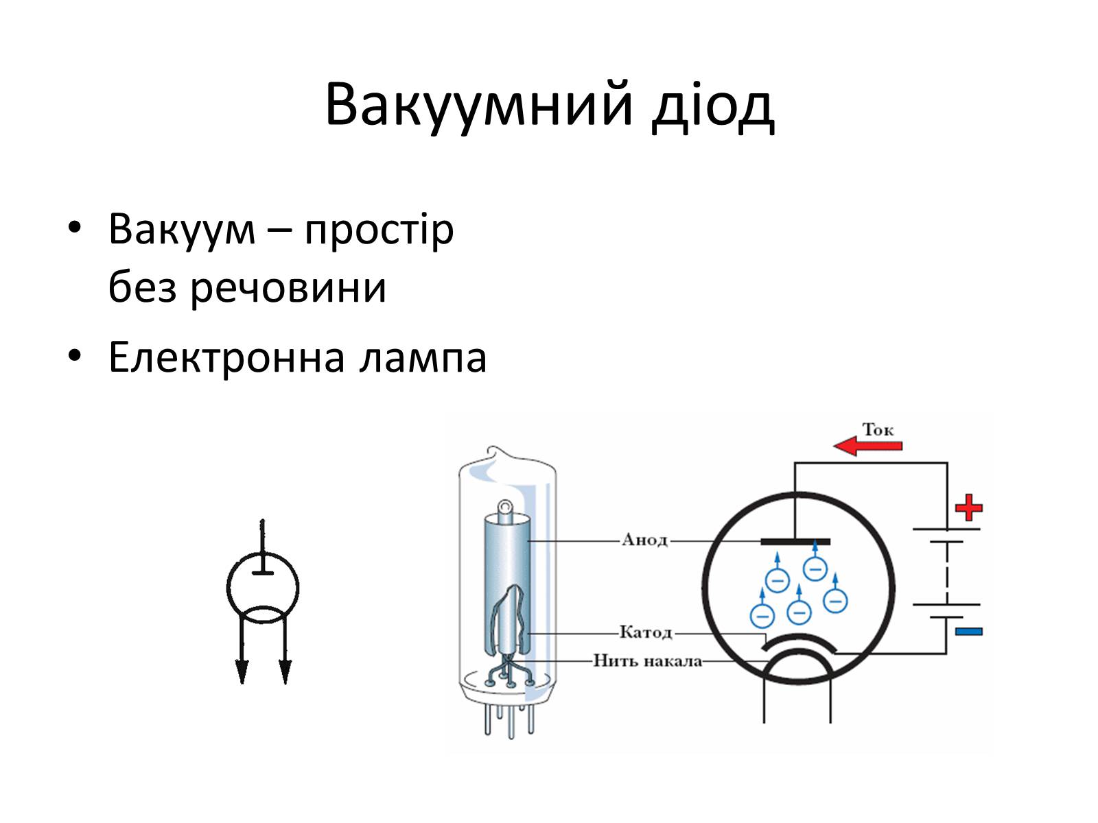 Презентація на тему «Струм в газах та вакуумі» - Слайд #10 Презентація на тему «Струм в газах та вакуумі» - Слайд #10