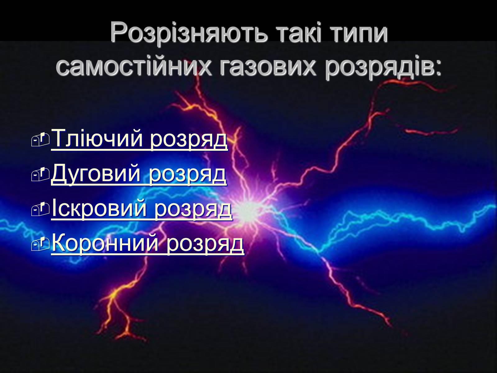 Презентація на тему «Електричний струм у газах» (варіант 7) - Слайд #4