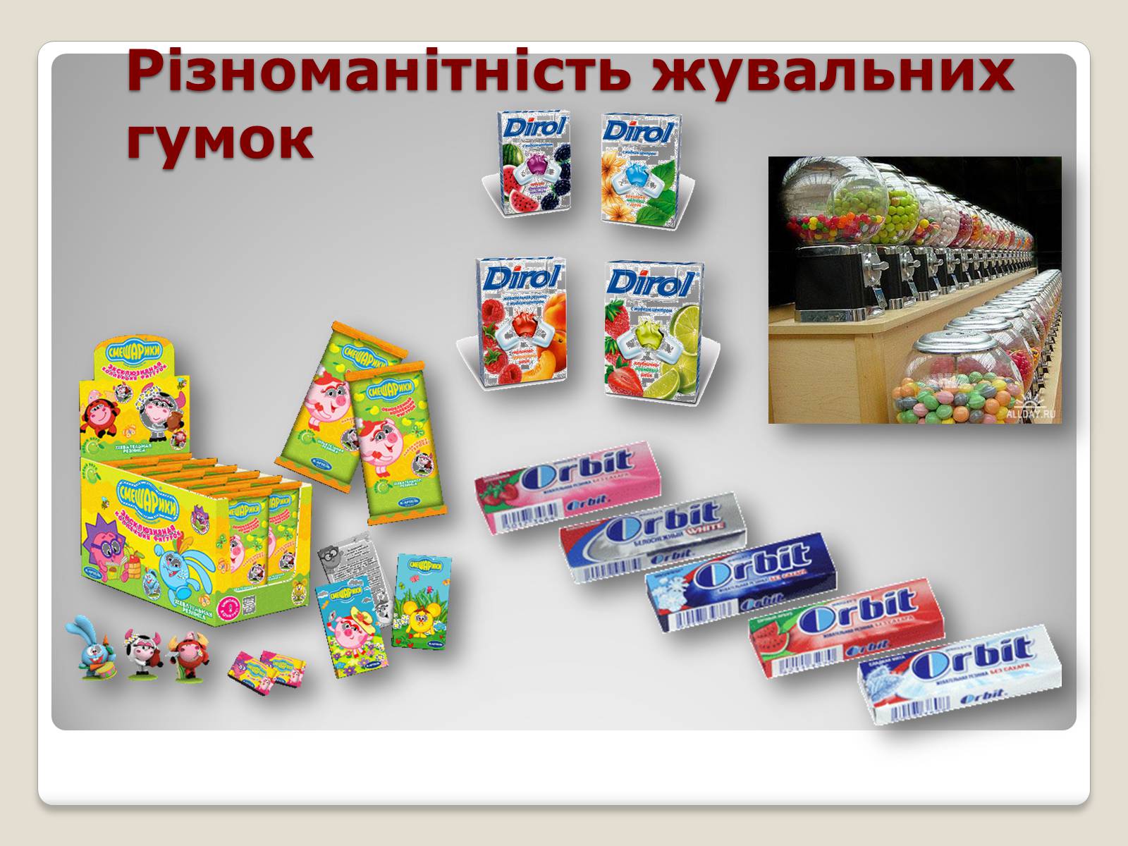 Презентація на тему «Жувальна гумка» - Слайд #7 Презентація на тему «Жувальна гумка» - Слайд #7
