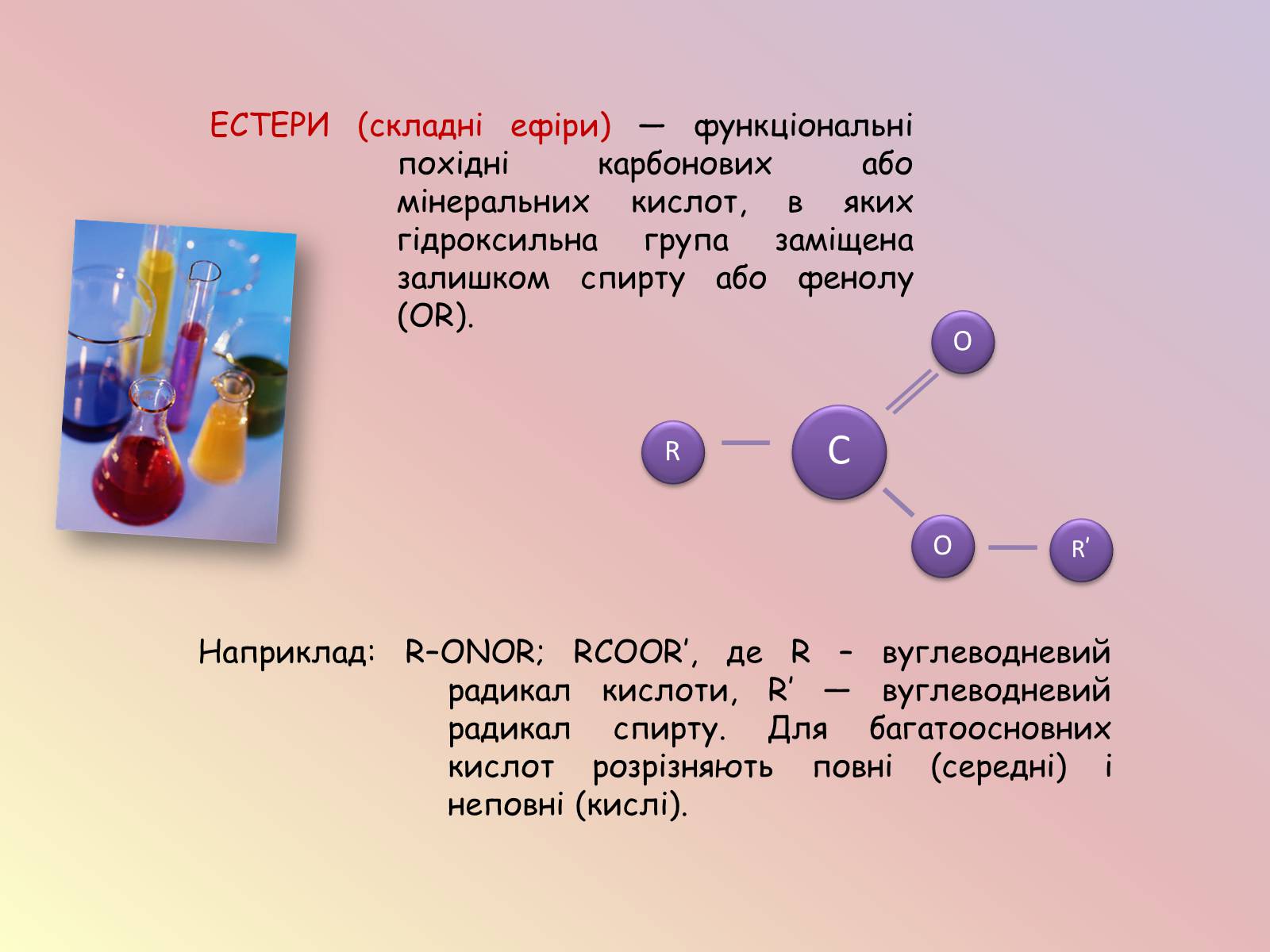 Презентація на тему «Етери та естери» - Слайд #4 Презентація на тему «Етери та естери» - Слайд #4
