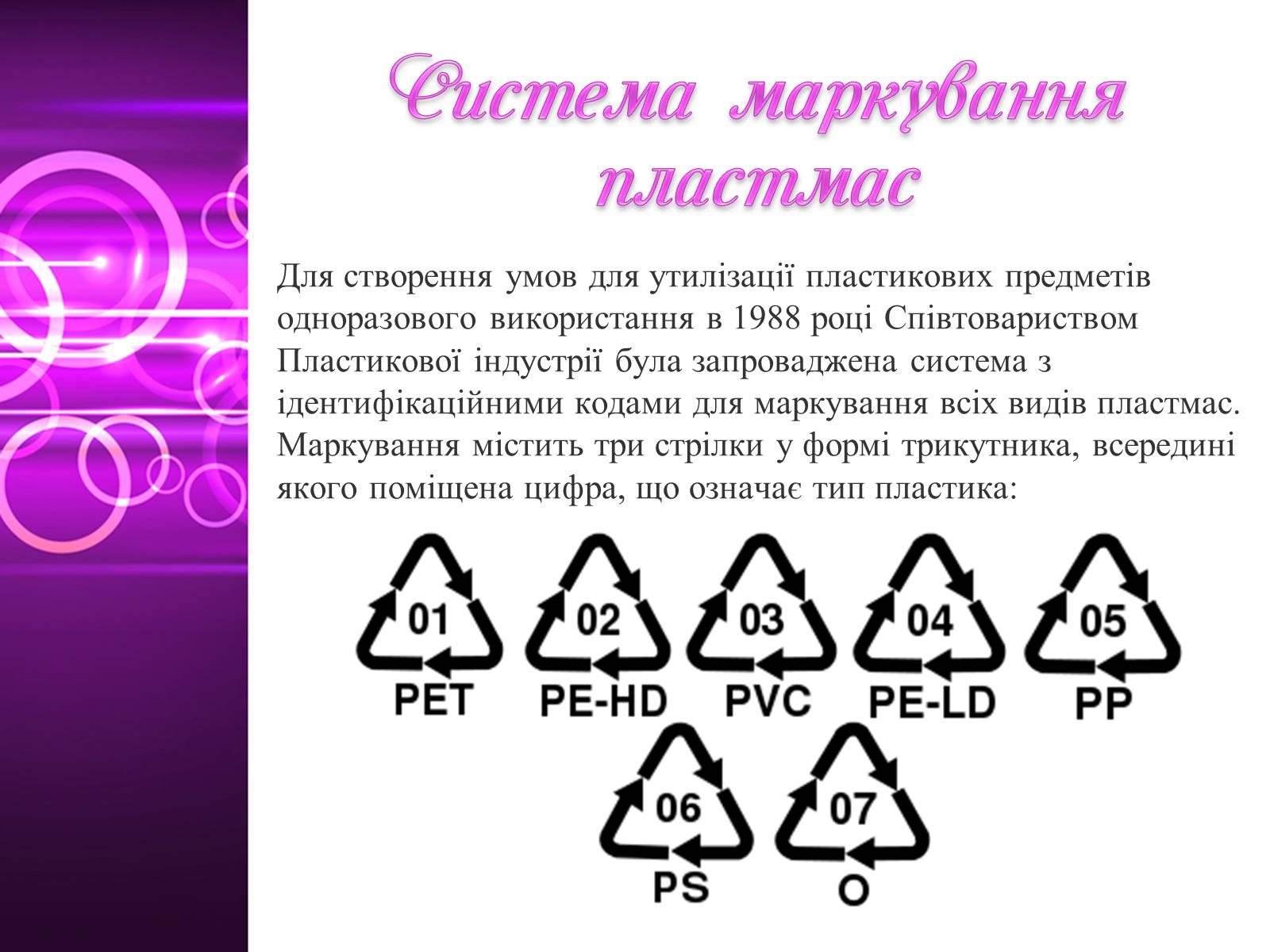 Презентація на тему «Пластмаса» (варіант 6) - Слайд #6 Презентація на тему «Пластмаса» (варіант 6) - Слайд #6