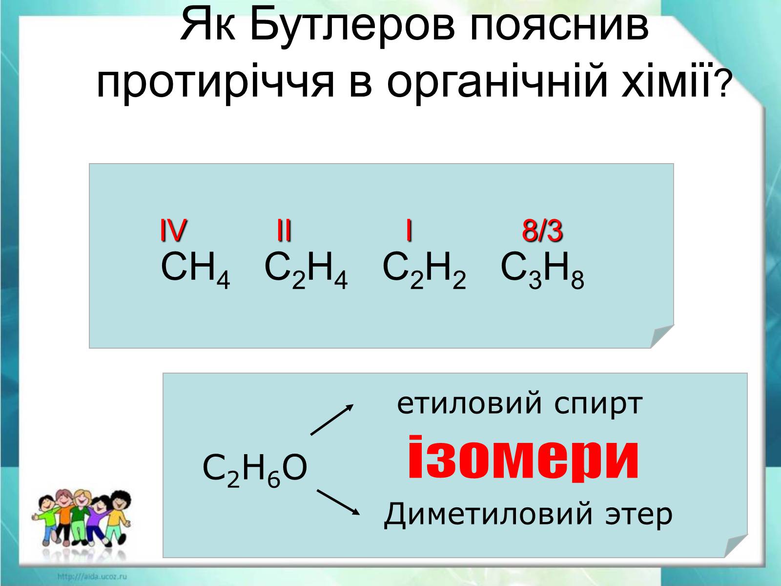 Презентація на тему «Явище ізомерії. Структурна ізомерія» - Слайд #7 Презентація на тему «Явище ізомерії. Структурна ізомерія» - Слайд #7