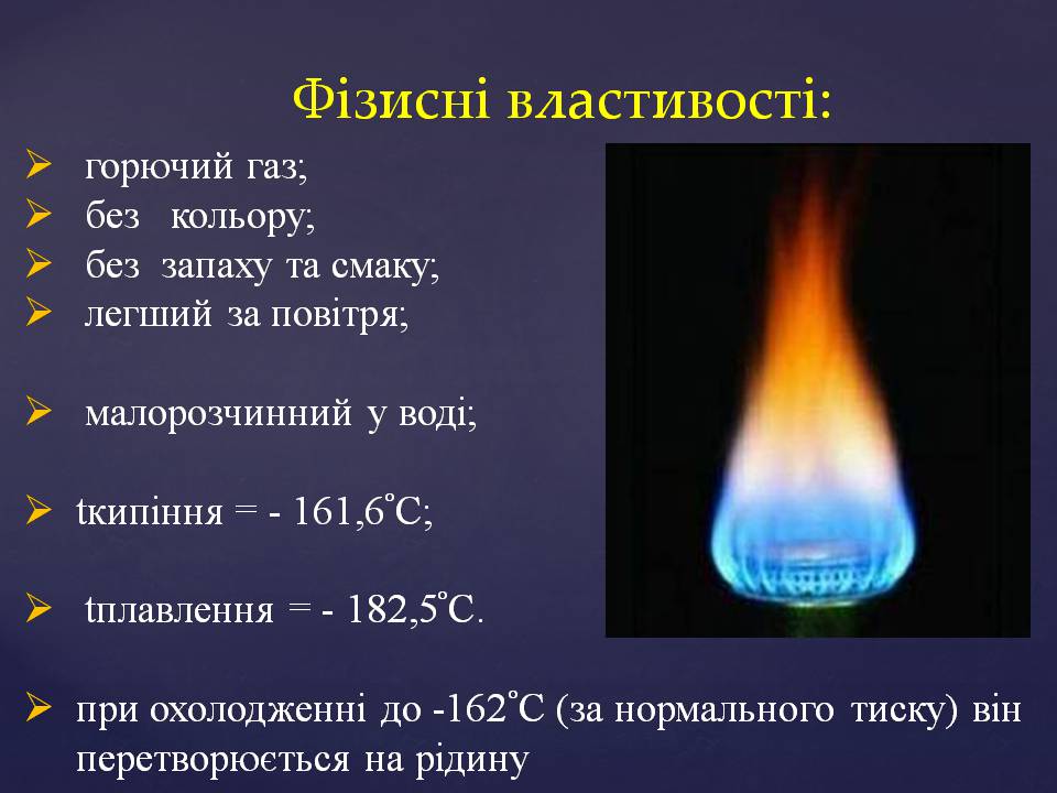 Презентація на тему «Природний газ» (варіант 12) - Слайд #6 Презентація на тему «Природний газ» (варіант 12) - Слайд #6