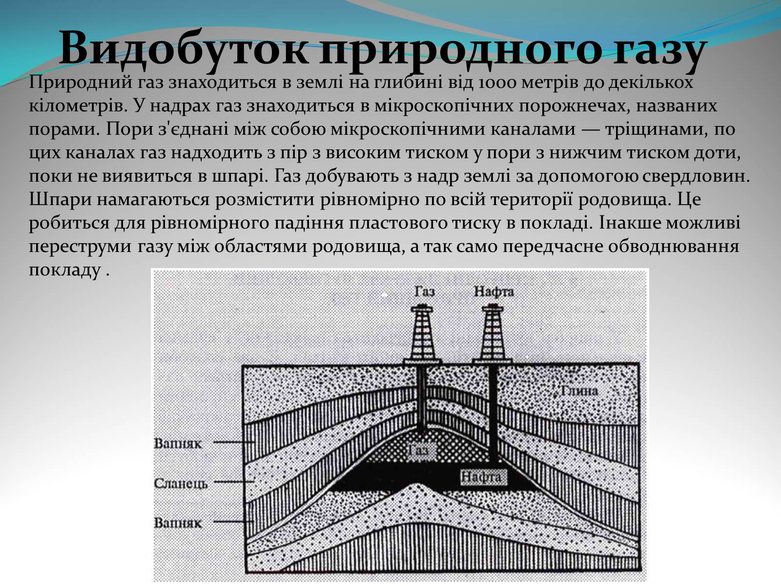 Презентація на тему «Природний газ» (варіант 5) - Слайд #6 Презентація на тему «Природний газ» (варіант 5) - Слайд #6