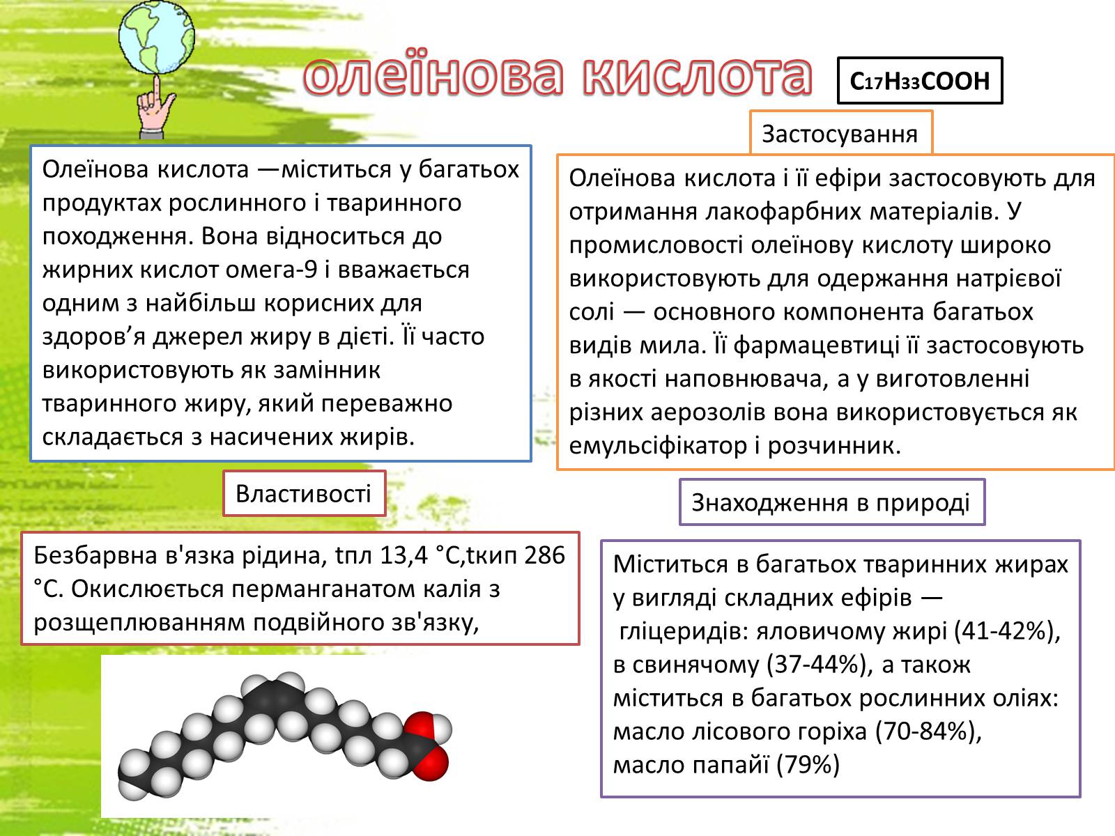 Презентація на тему «Вищі карбонові кислоти» (варіант 2) - Слайд #4 Презентація на тему «Вищі карбонові кислоти» (варіант 2) - Слайд #4