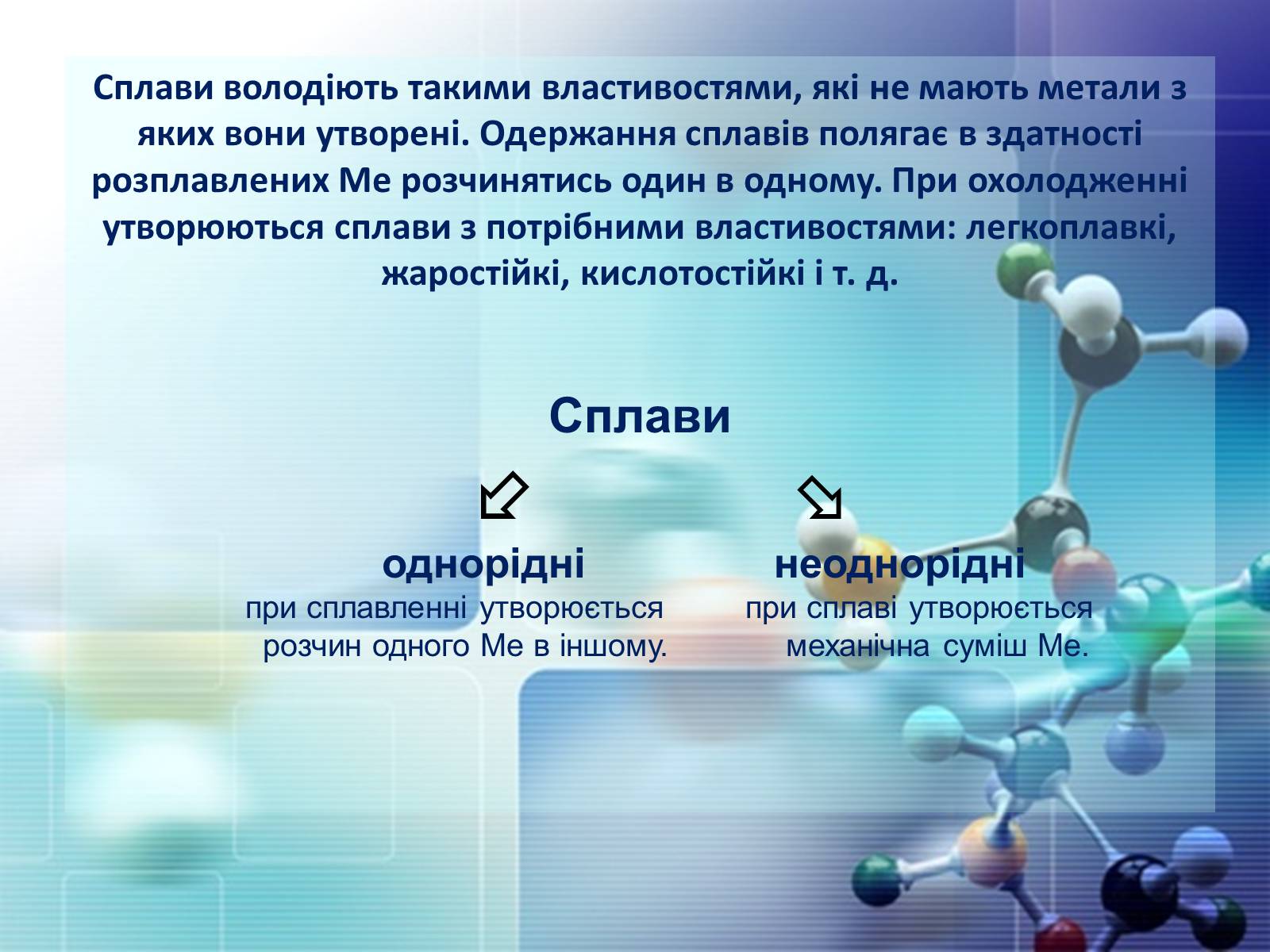 Презентація на тему «Сплави металів» - Слайд #3 Презентація на тему «Сплави металів» - Слайд #3