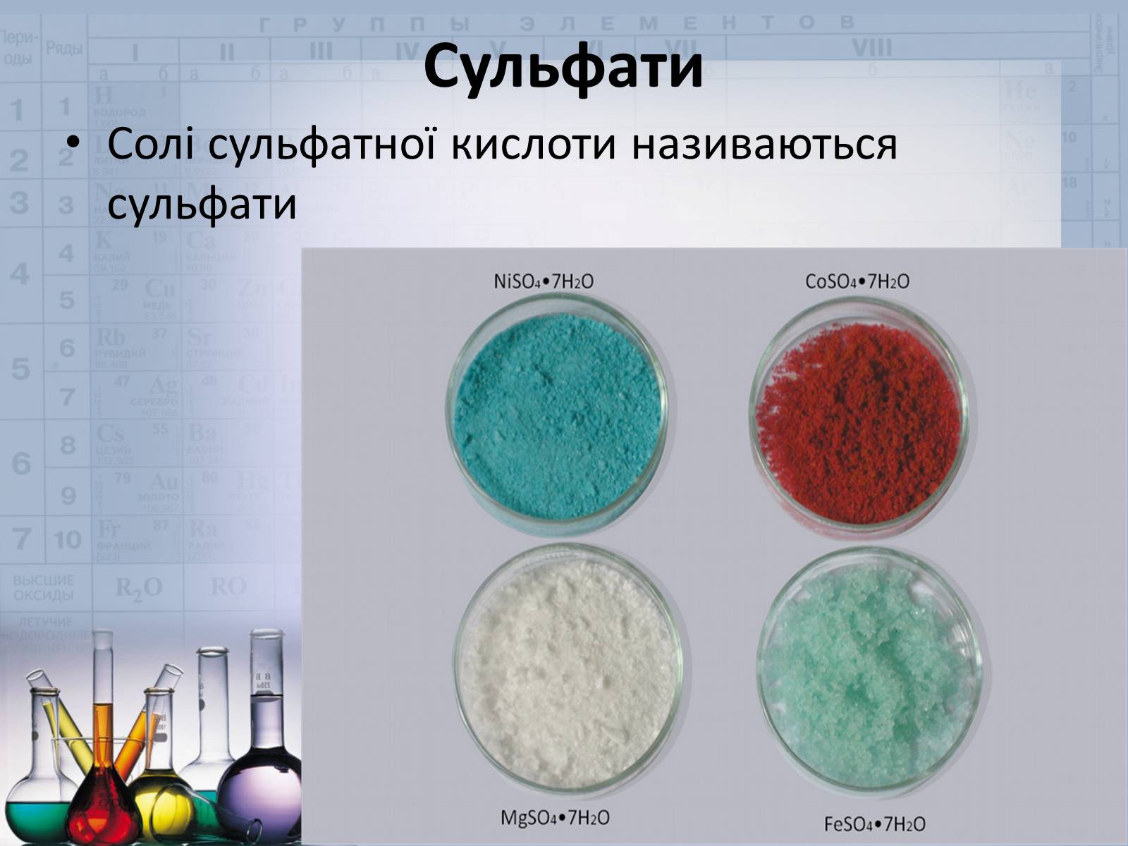 Презентація на тему «Сульфатна кислота і сульфати» (варіант 2) - Слайд #31 Презентація на тему «Сульфатна кислота і сульфати» (варіант 2) - Слайд #31