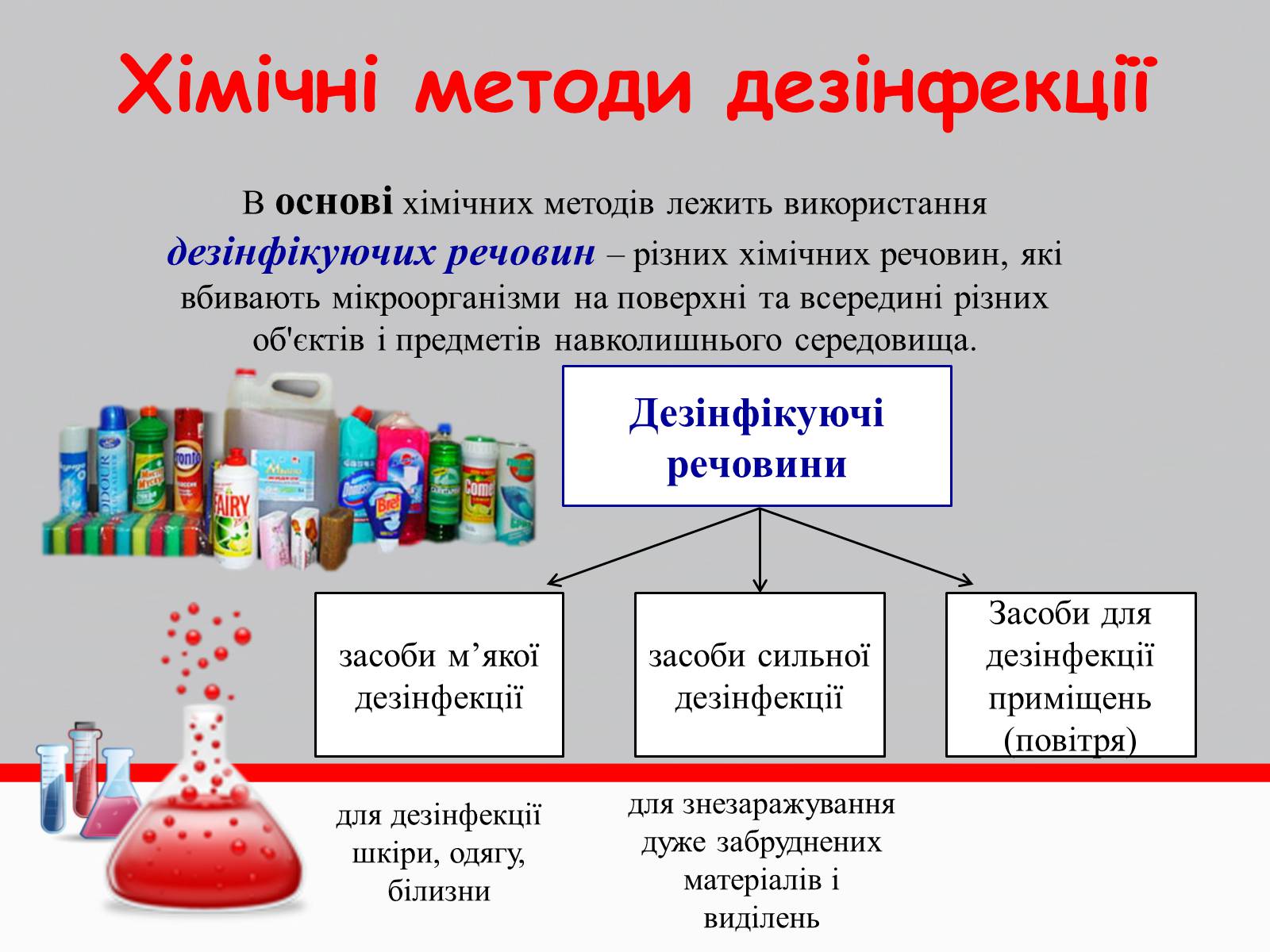 Презентація на тему «Дезінфікуючі засоби» - Слайд #5