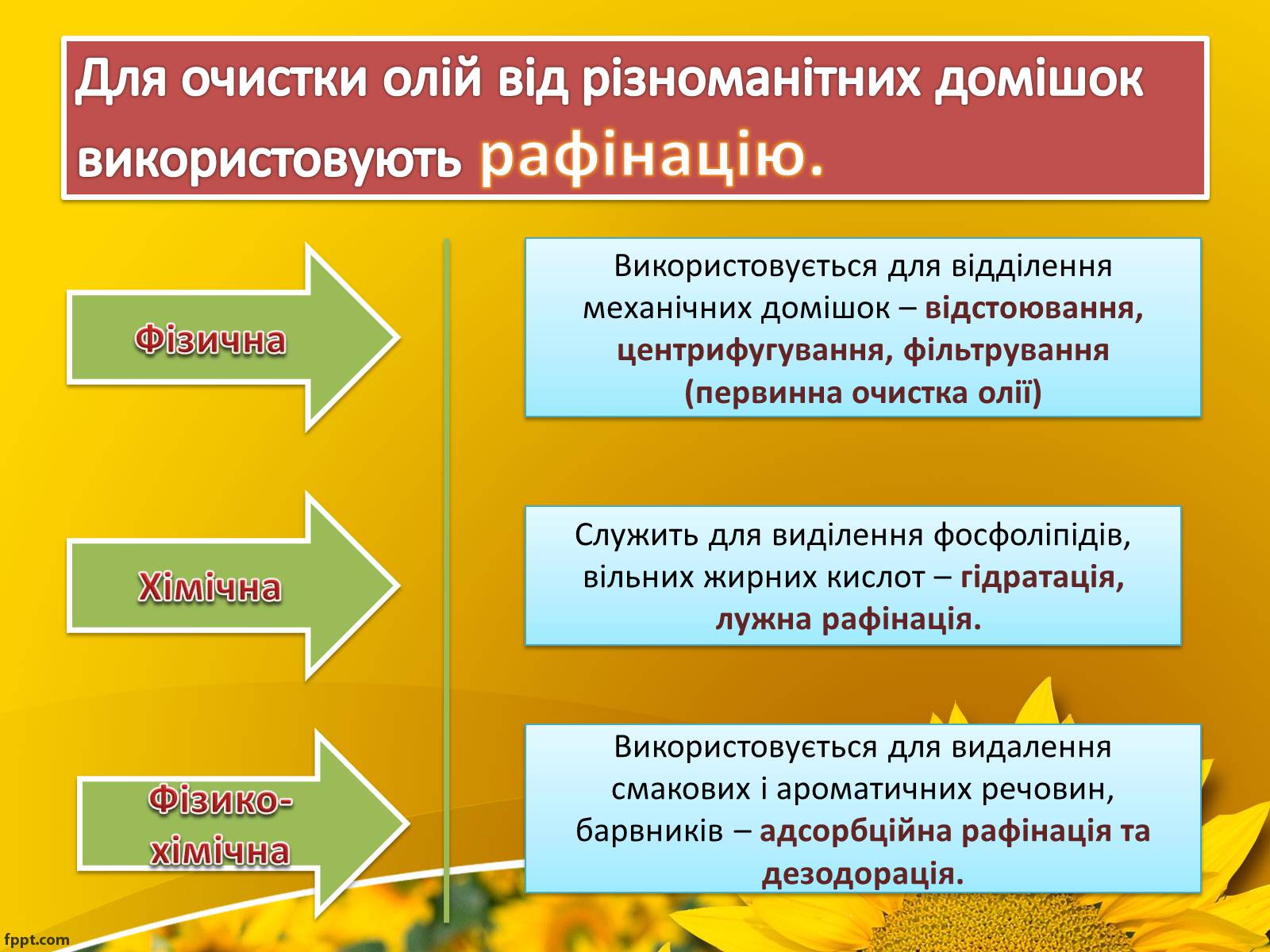Презентація на тему «Олійно-жирова промисловість» - Слайд #11