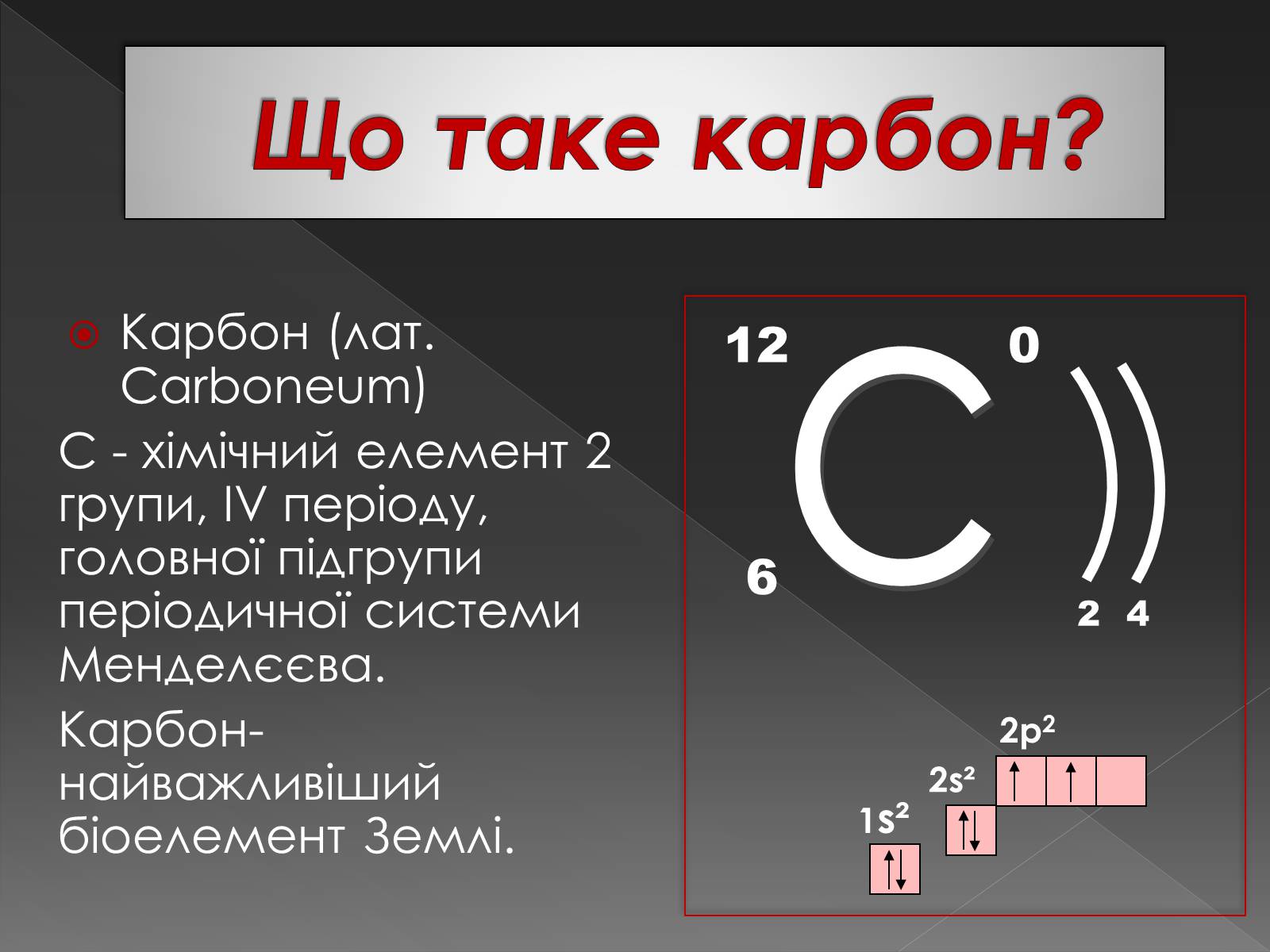 Презентація на тему «Карбон» (варіант 3) - Слайд #2 Презентація на тему «Карбон» (варіант 3) - Слайд #2