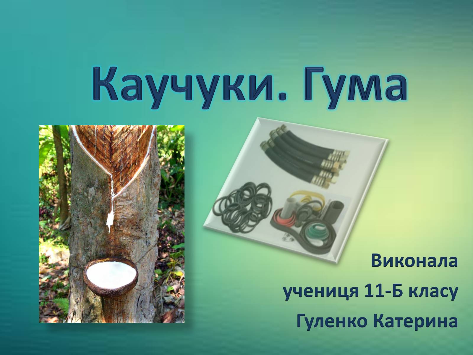 Презентація на тему «Каучуки. Гума» - Слайд #1 Презентація на тему «Каучуки. Гума» - Слайд #1