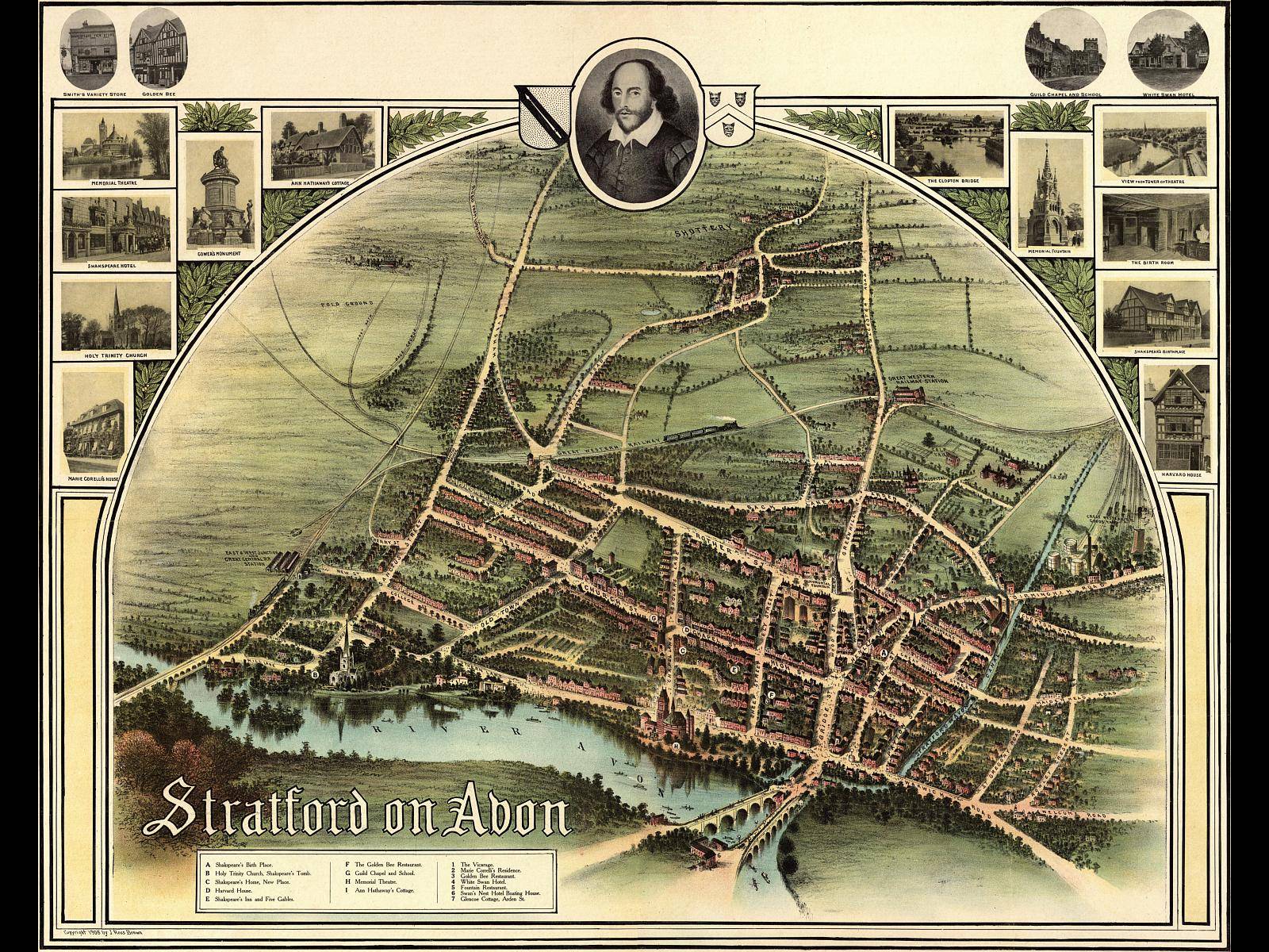 Презентація на тему «Stratford-upon-Avo» - Слайд #4 Презентація на тему «Stratford-upon-Avo» - Слайд #4