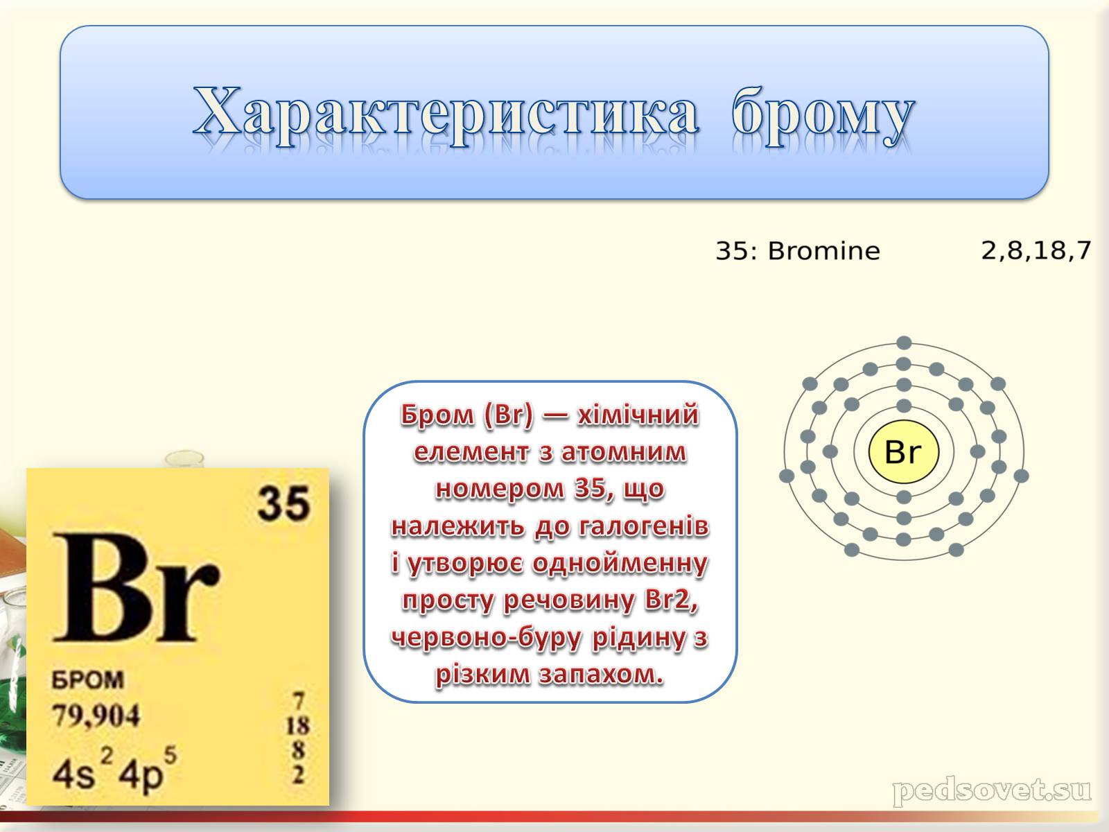 Презентація на тему «Характеристика галогенів. Їх біологічне значення» - Слайд #18 Презентація на тему «Характеристика галогенів. Їх біологічне значення» - Слайд #18