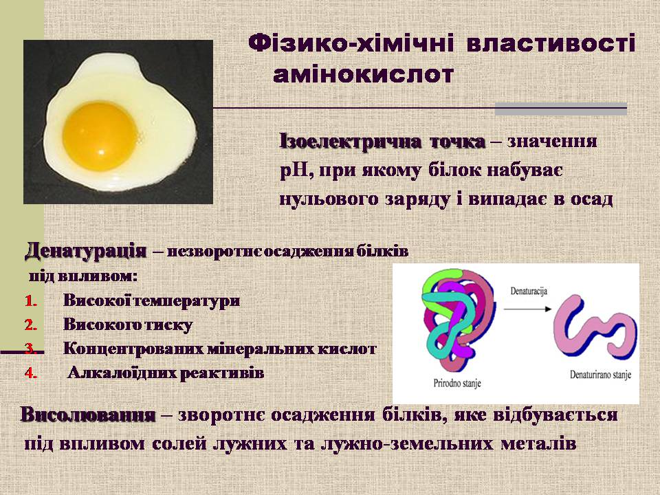 Презентація на тему «Амінокислоти. Пептиди. Білки» - Слайд #12 Презентація на тему «Амінокислоти. Пептиди. Білки» - Слайд #12