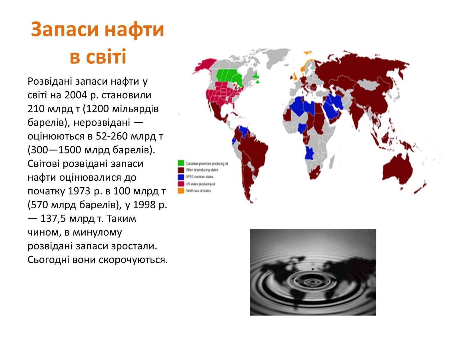 Презентація на тему «Хімічний та фізичний склад та використання нафти» - Слайд #8 Презентація на тему «Хімічний та фізичний склад та використання нафти» - Слайд #8