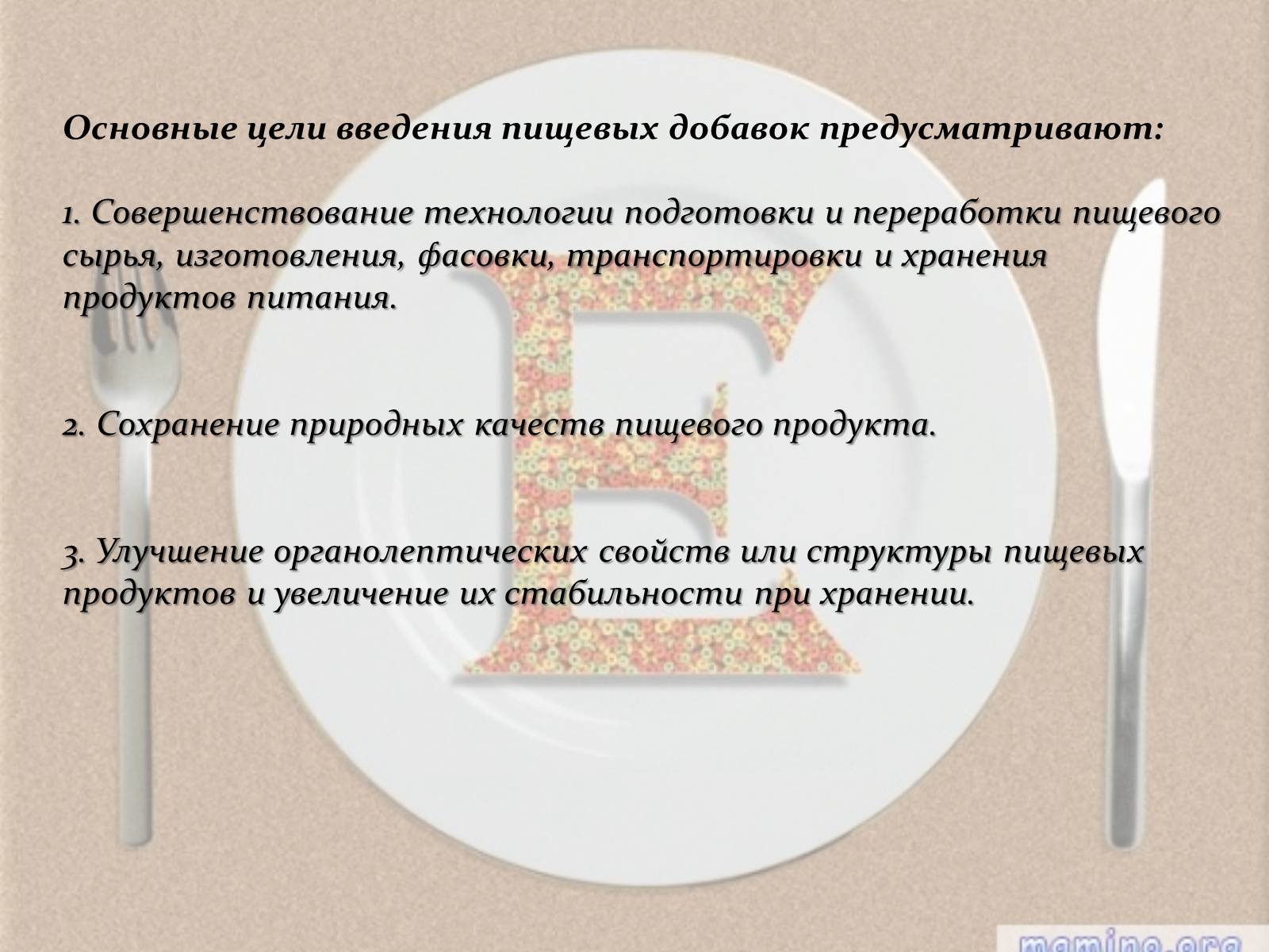 Презентація на тему «Пищевые добавки» (варіант 1) - Слайд #3 Презентація на тему «Пищевые добавки» (варіант 1) - Слайд #3