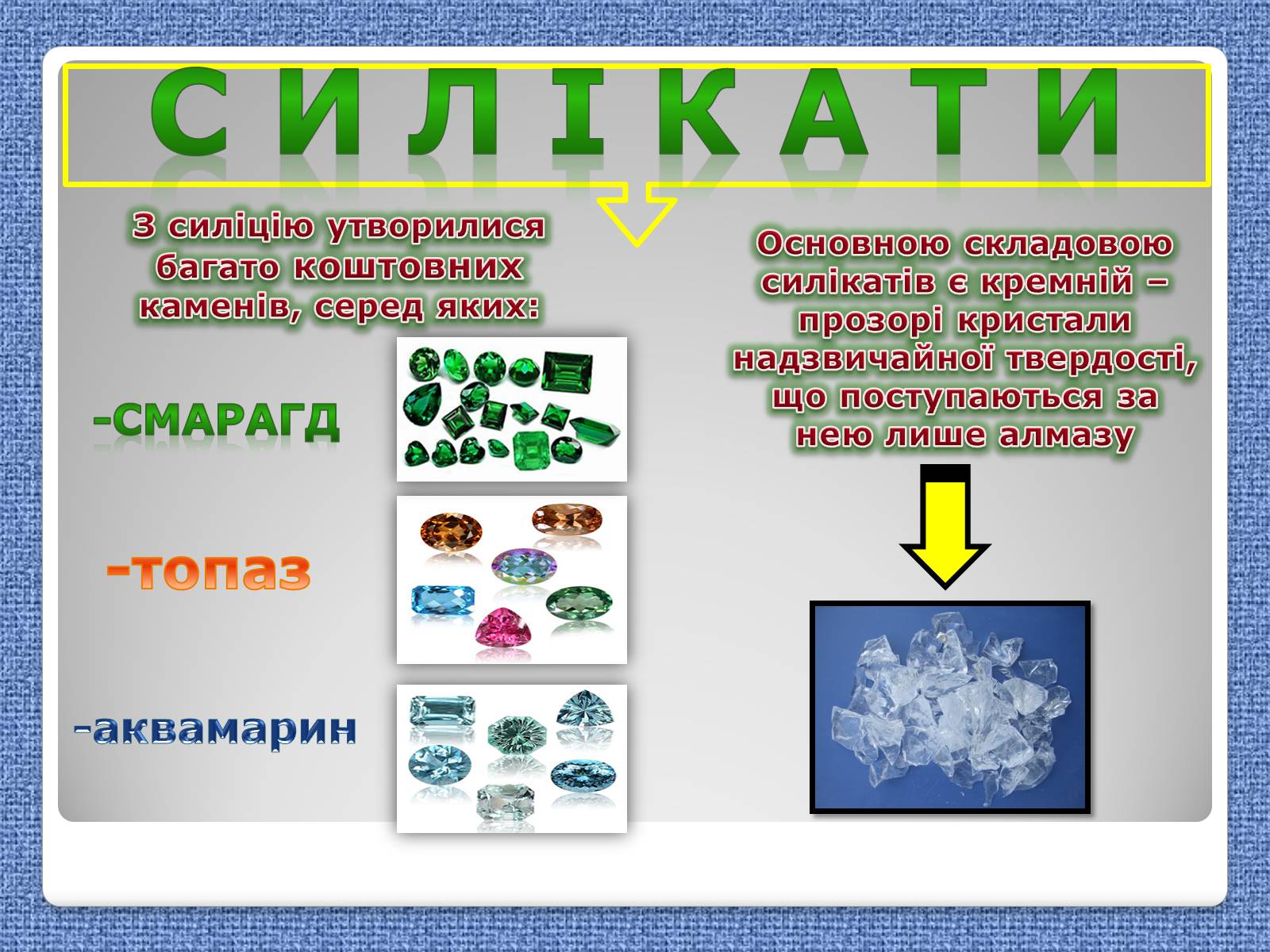 Презентація на тему «Силікатні матеріали» (варіант 1) - Слайд #2 Презентація на тему «Силікатні матеріали» (варіант 1) - Слайд #2