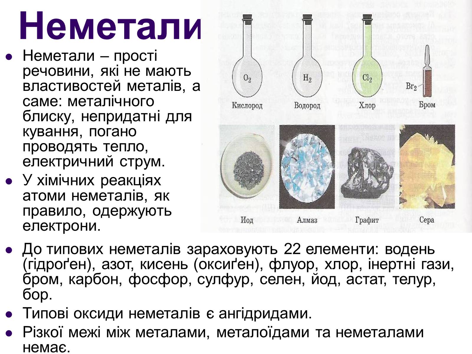 Презентація на тему «Прості неметали» - Слайд #2 Презентація на тему «Прості неметали» - Слайд #2