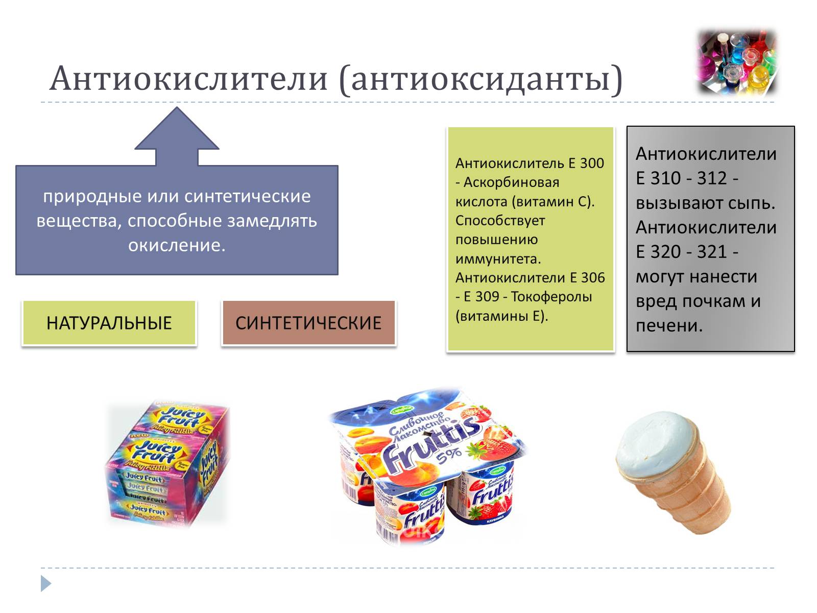 Презентація на тему «Пищевые добавки» (варіант 7) - Слайд #7 Презентація на тему «Пищевые добавки» (варіант 7) - Слайд #7