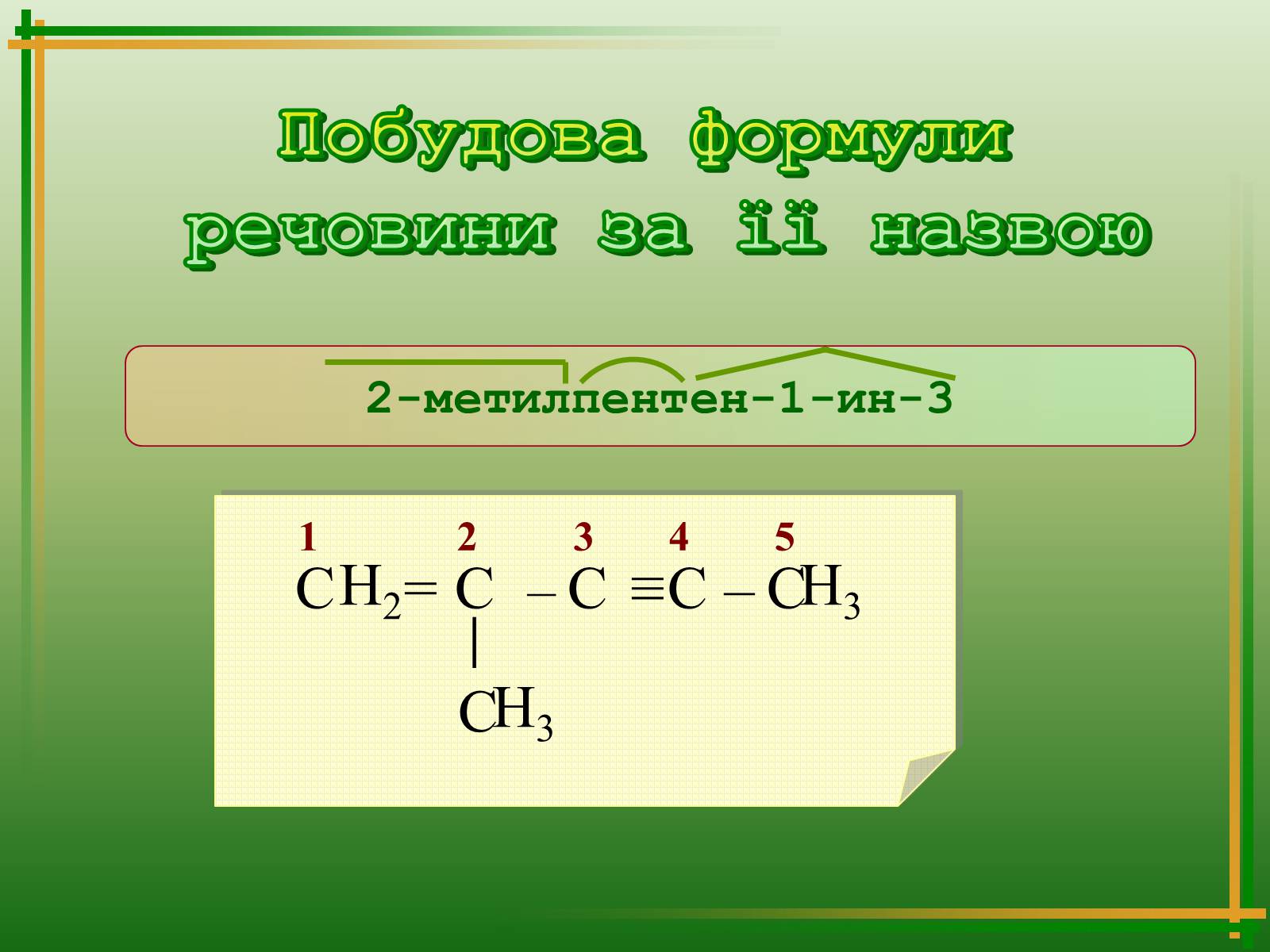 Презентація на тему «Хімічна номенклатура» - Слайд #31 Презентація на тему «Хімічна номенклатура» - Слайд #31