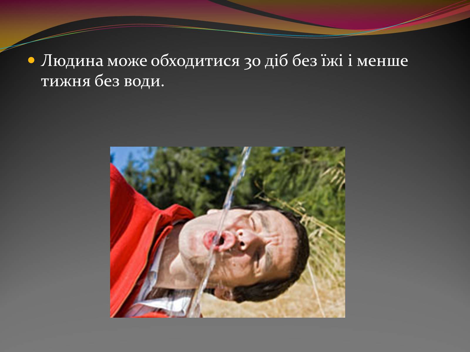 Презентація на тему «Вода — найбільш незвичайна речовина в світі» - Слайд #23 Презентація на тему «Вода — найбільш незвичайна речовина в світі» - Слайд #23