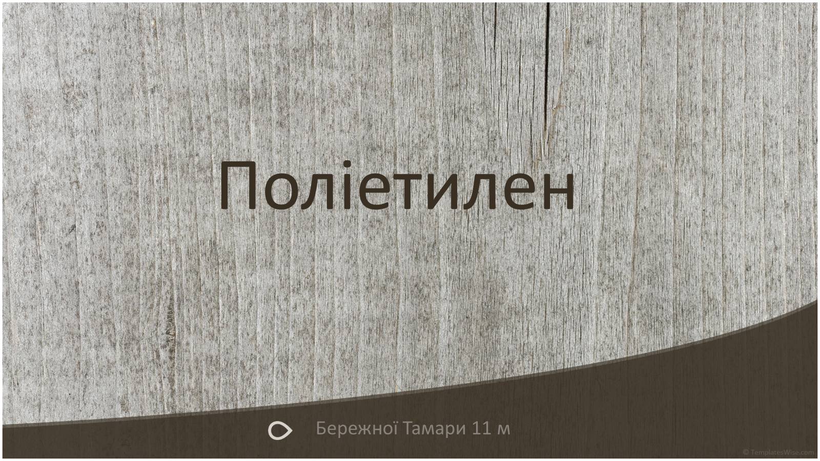 Презентація на тему «Поліетилен» (варіант 4) - Слайд #1 Презентація на тему «Поліетилен» (варіант 4) - Слайд #1