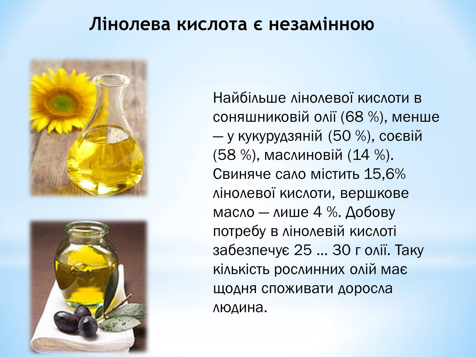 Презентація на тему «Органічні сполуки, як компоненти їжі» - Слайд #7 Презентація на тему «Органічні сполуки, як компоненти їжі» - Слайд #7