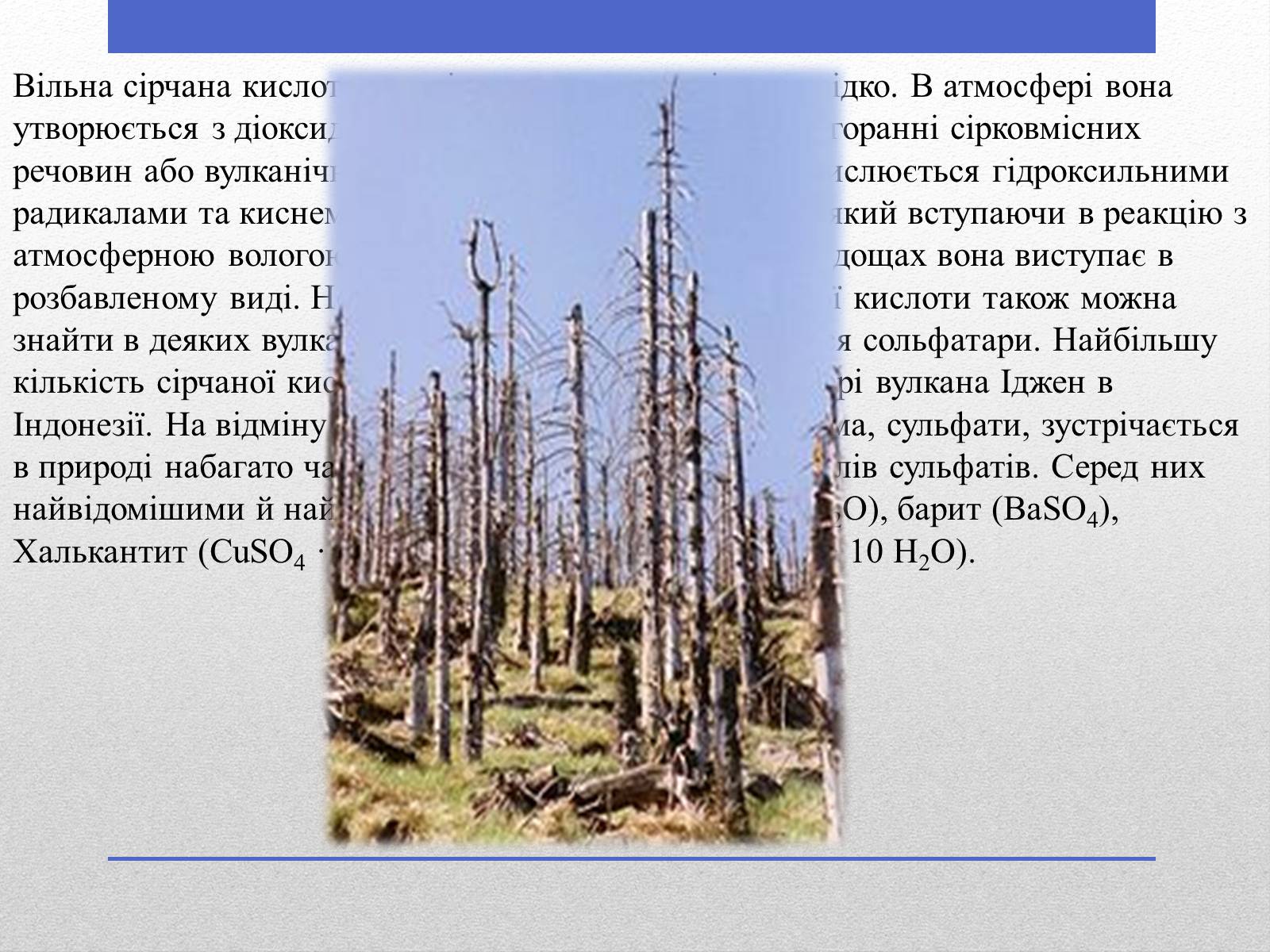 Презентація на тему «Сульфатна кислота» (варіант 1) - Слайд #3 Презентація на тему «Сульфатна кислота» (варіант 1) - Слайд #3