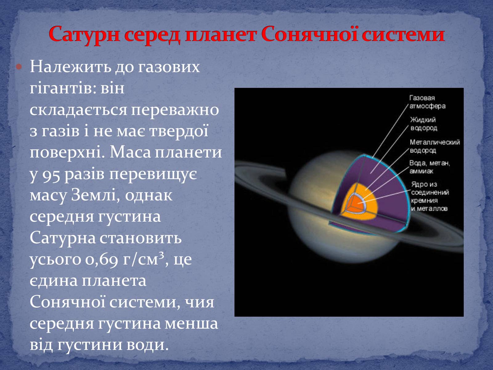 Презентація на тему «Сатурн» (варіант 8) - Слайд #3 Презентація на тему «Сатурн» (варіант 8) - Слайд #3