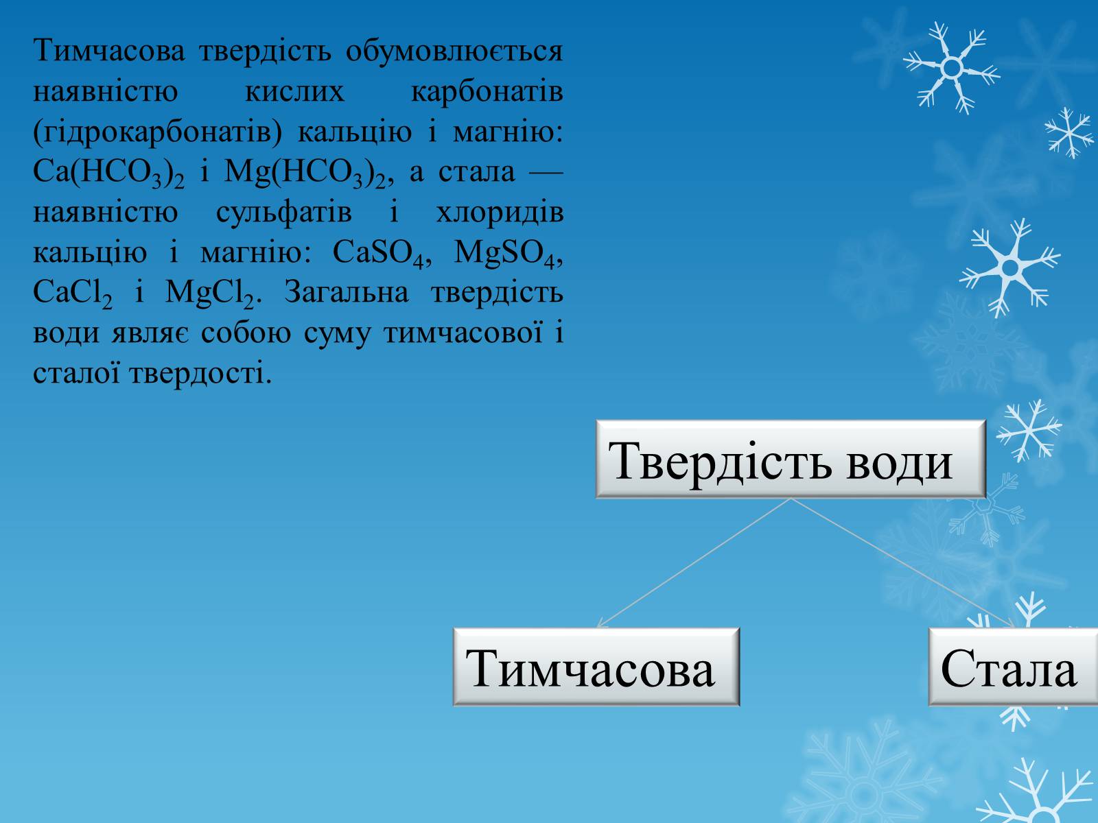 Презентація на тему «Тверда вода» - Слайд #3 Презентація на тему «Тверда вода» - Слайд #3