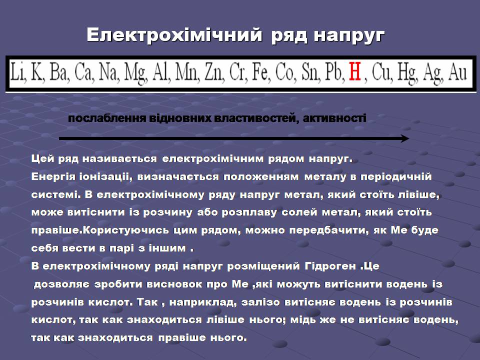 Презентація на тему «Метали» (варіант 4) - Слайд #17 Презентація на тему «Метали» (варіант 4) - Слайд #17