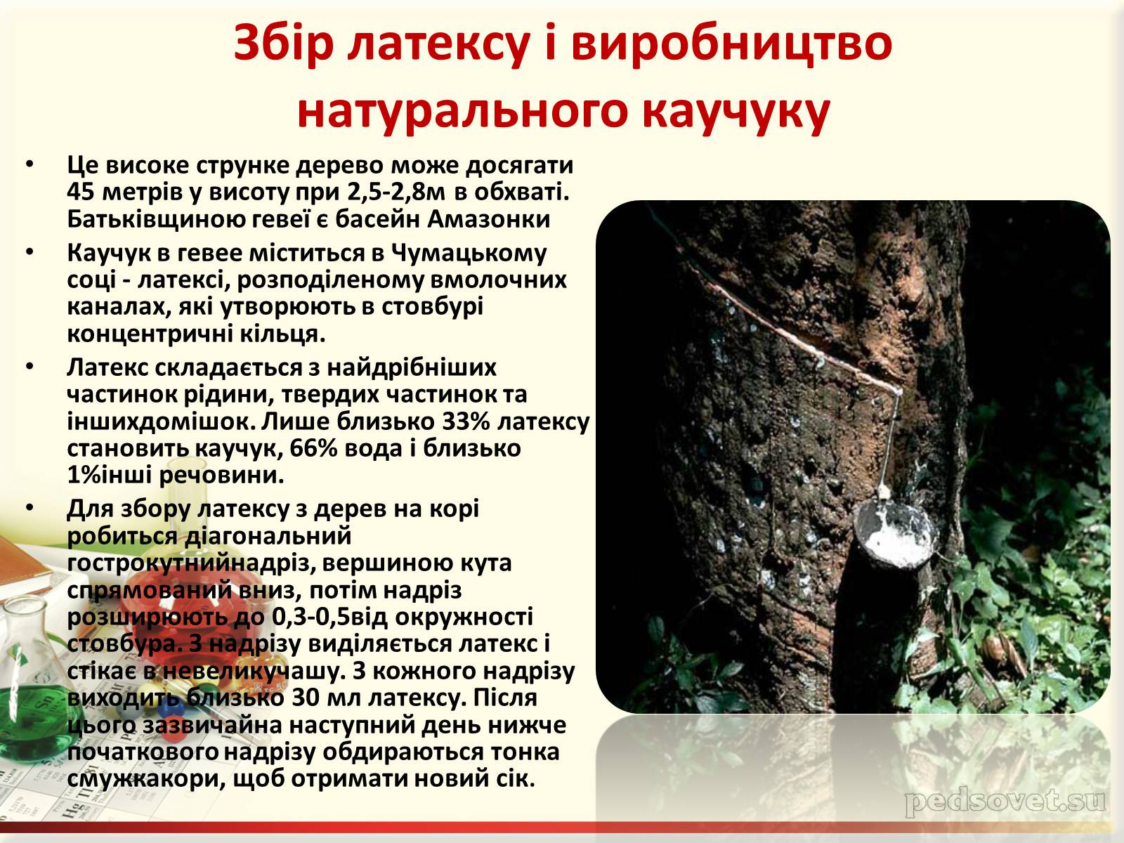Презентація на тему «Каучук. Історія його відкриття» (варіант 1) - Слайд #7 Презентація на тему «Каучук. Історія його відкриття» (варіант 1) - Слайд #7