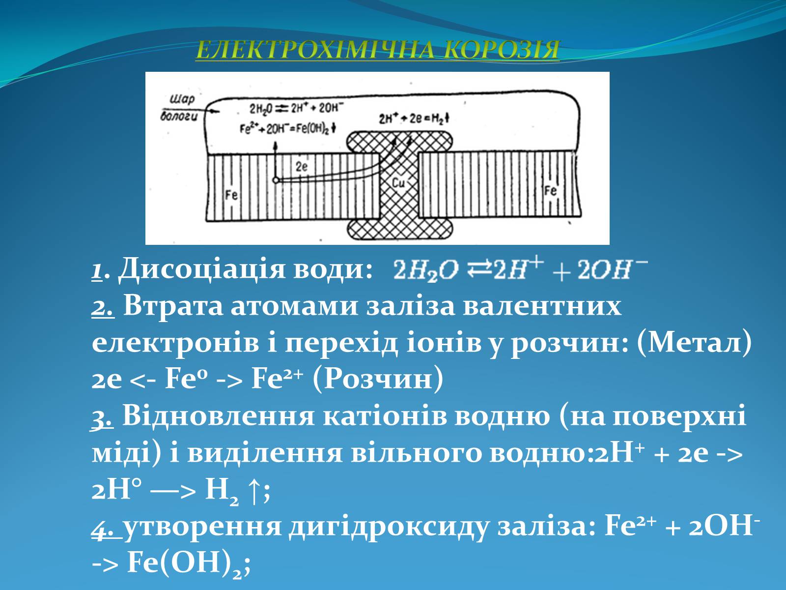Презентація на тему «Корозія металів» (варіант 5) - Слайд #11 Презентація на тему «Корозія металів» (варіант 5) - Слайд #11