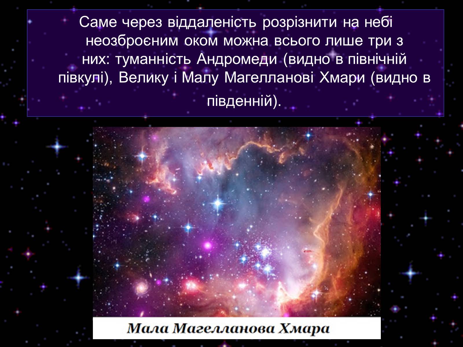 Презентація на тему «Галактика» - Слайд #6 Презентація на тему «Галактика» - Слайд #6
