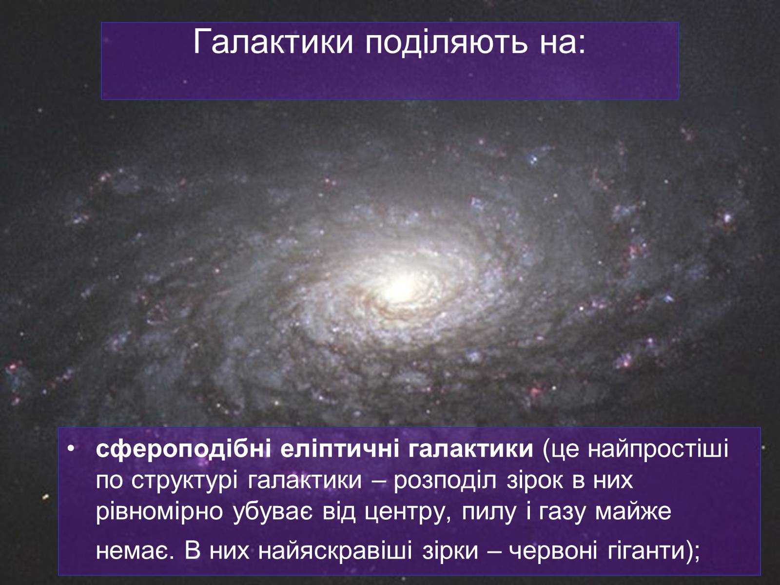 Презентація на тему «Галактика» - Слайд #7 Презентація на тему «Галактика» - Слайд #7